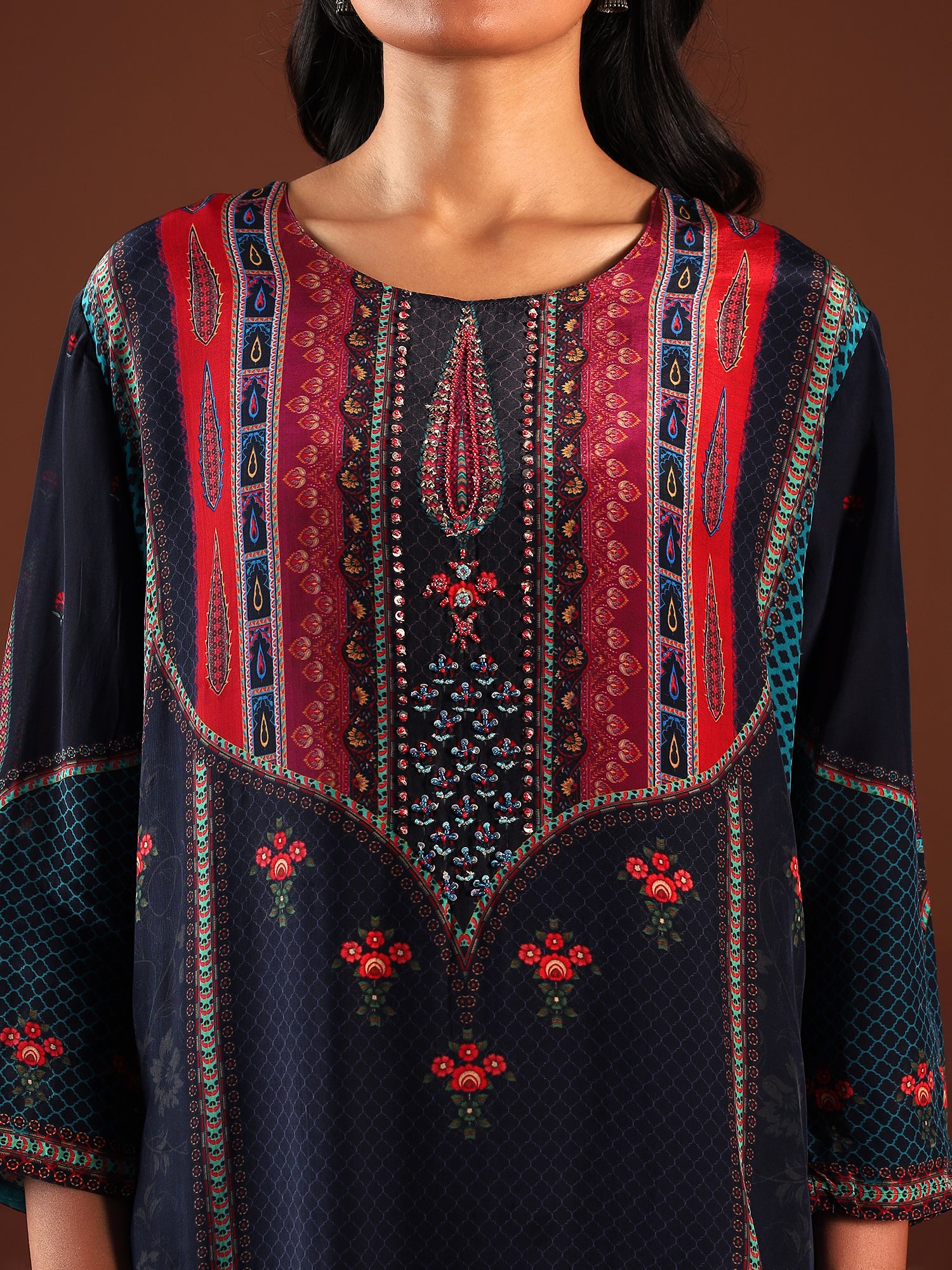 Twilight Bloom Crepe 3-Piece Set {1011/L}