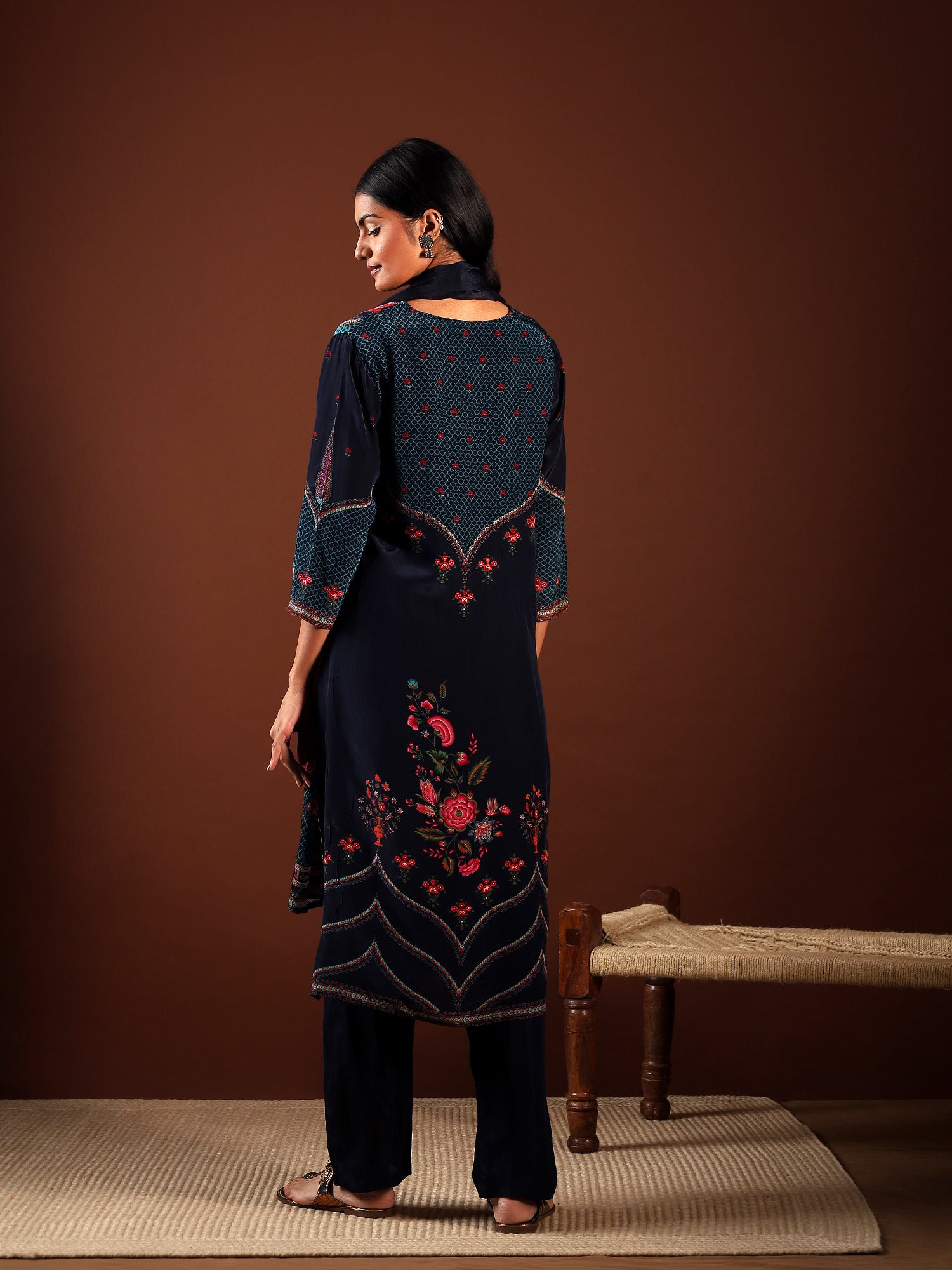 Twilight Bloom Crepe 3-Piece Set {1011/L}