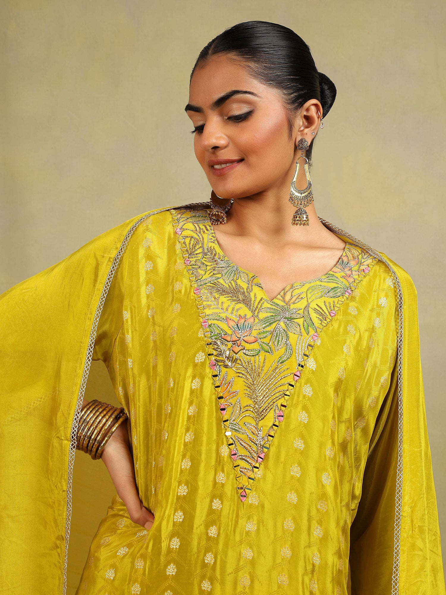 Sun Glow Chinon Silk 3-Piece Set {1034/L}