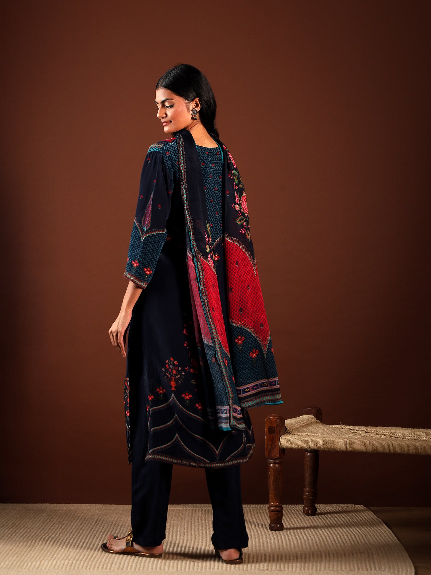 Twilight Bloom Crepe 3-Piece Set {1011/L}