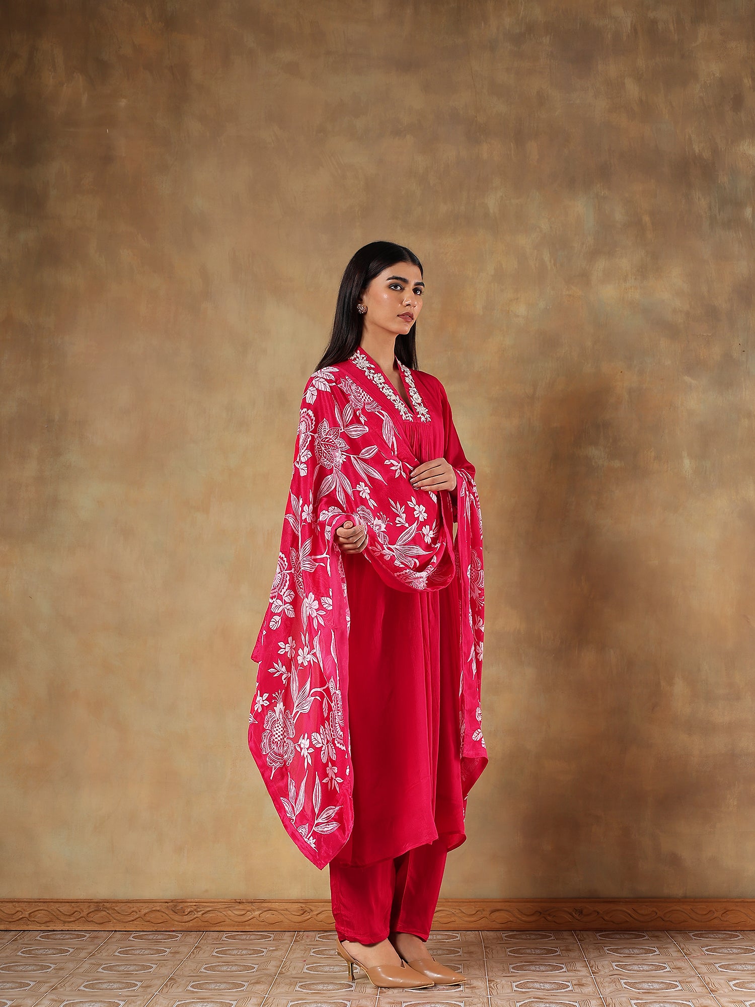 Tavisha Rose Chinon Embroidered 3-Piece Set - {2004/M}