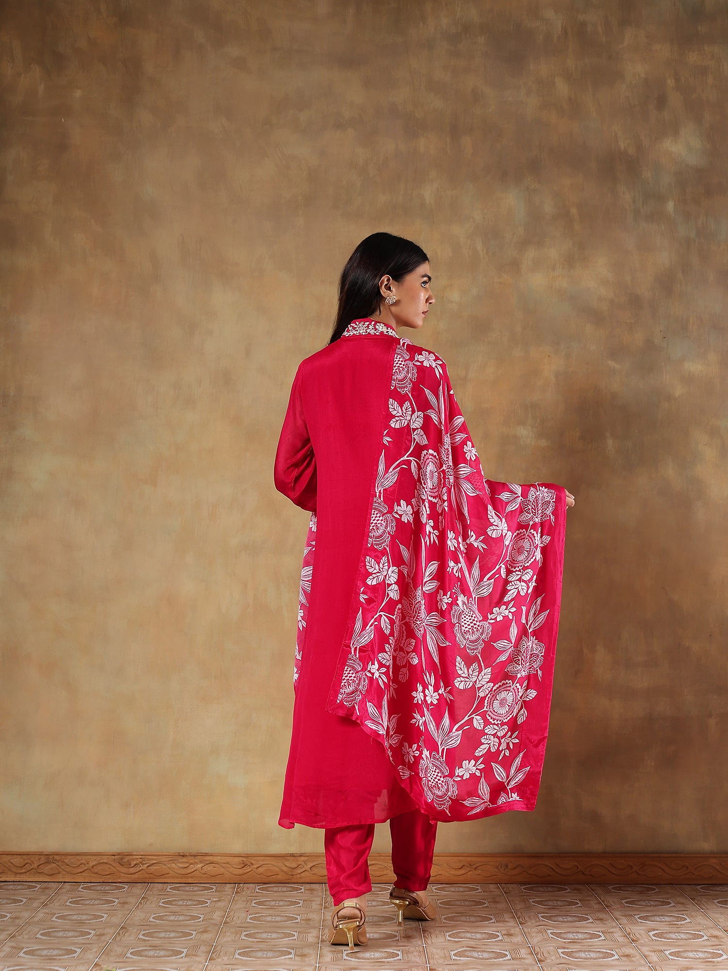 Tavisha Rose Chinon Embroidered 3-Piece Set - {2004/M}