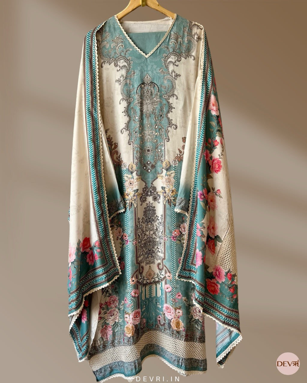 Muslin Suit Set {7499}