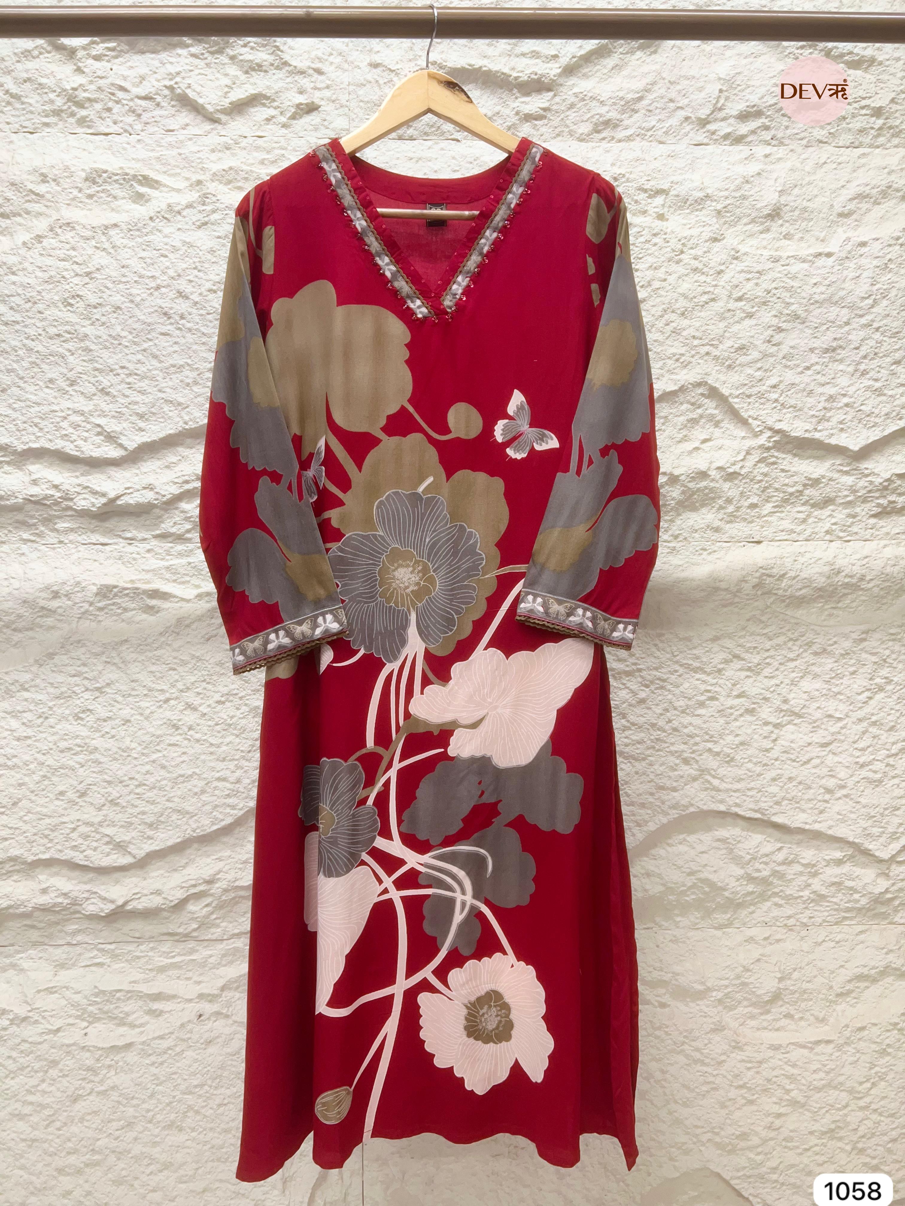 Crimson Charm german Reyon 2-Piece Set {1058}