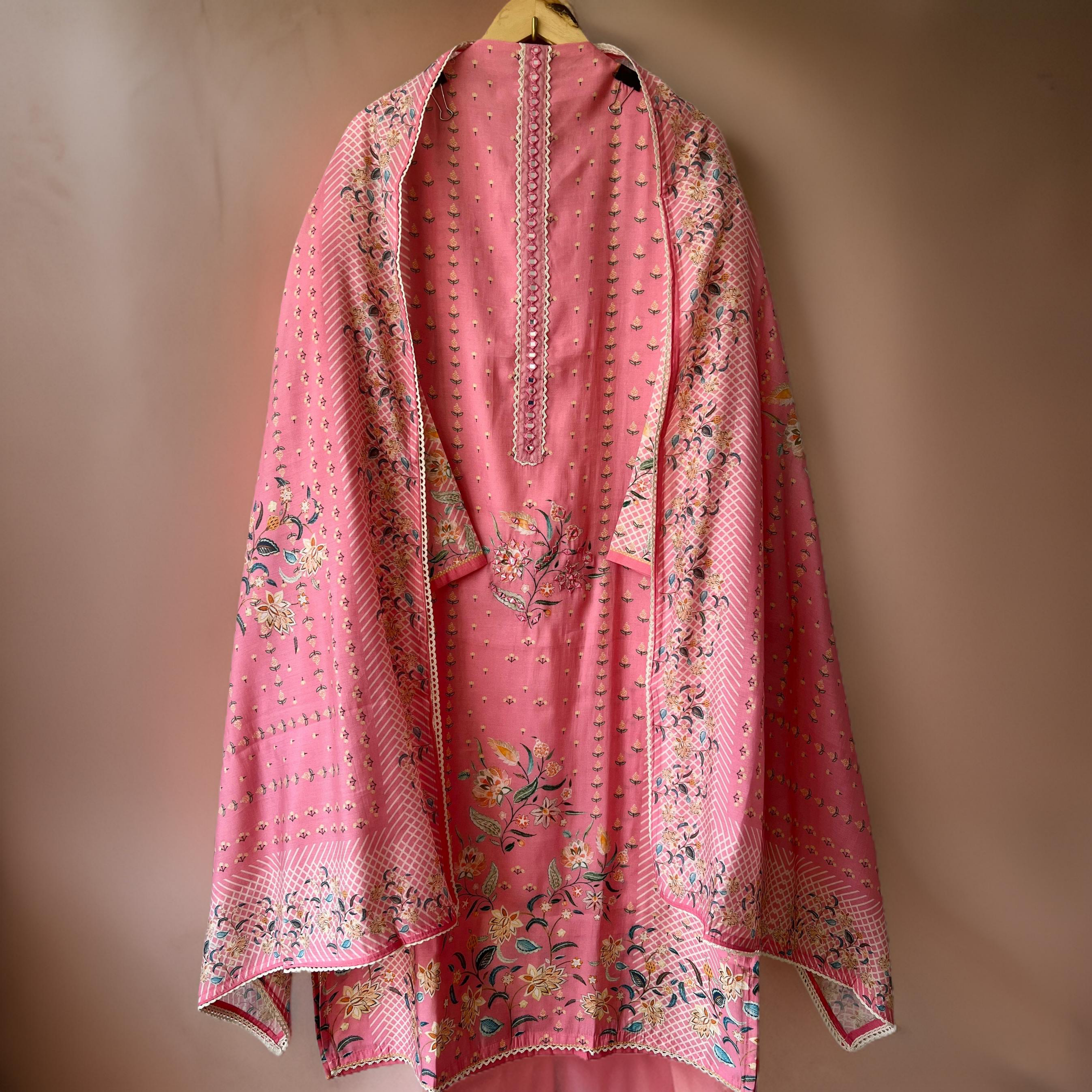 muslin suit set