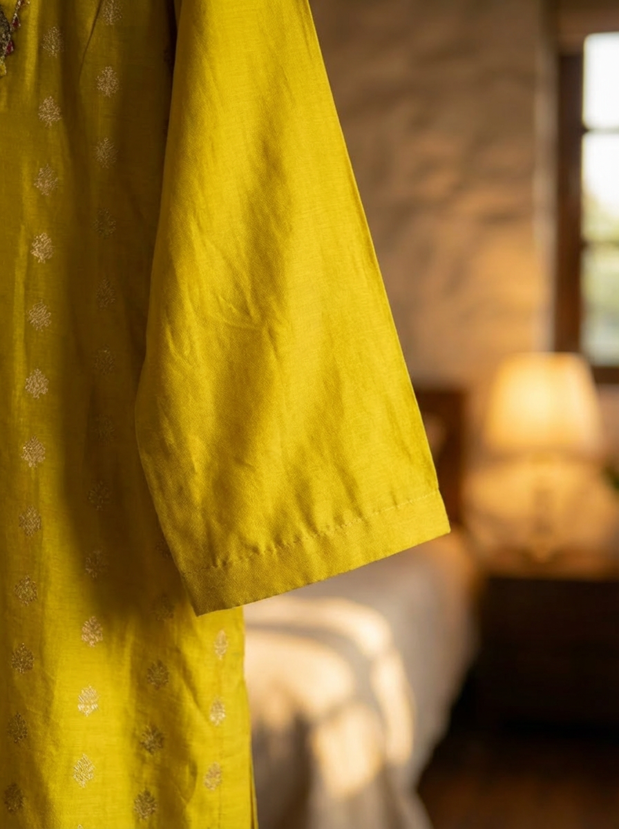 Sun Glow Chinon Silk 3-Piece Set {1034}