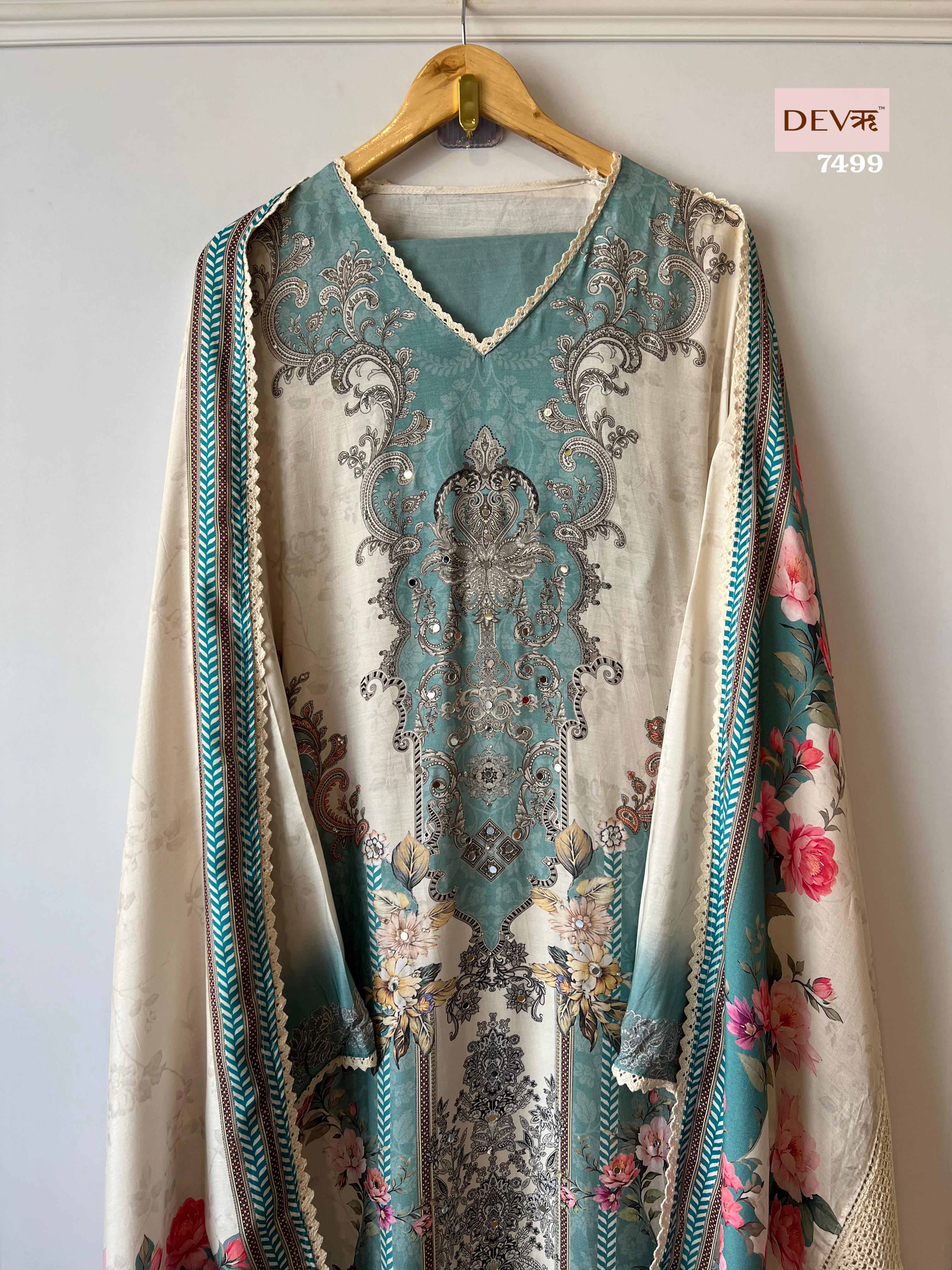 Muslin Suit Set {7499}