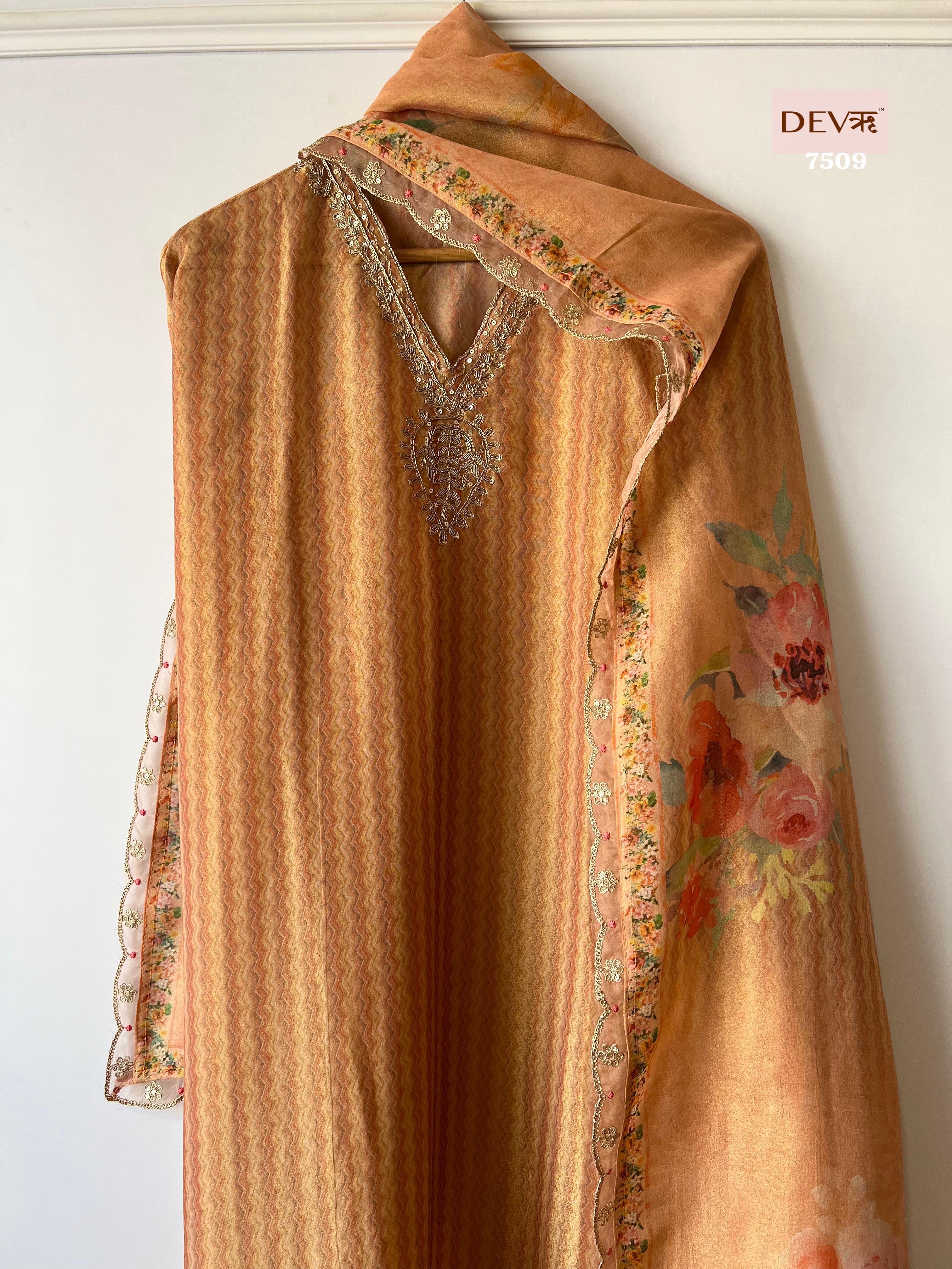 Silk Suit Set {7509}