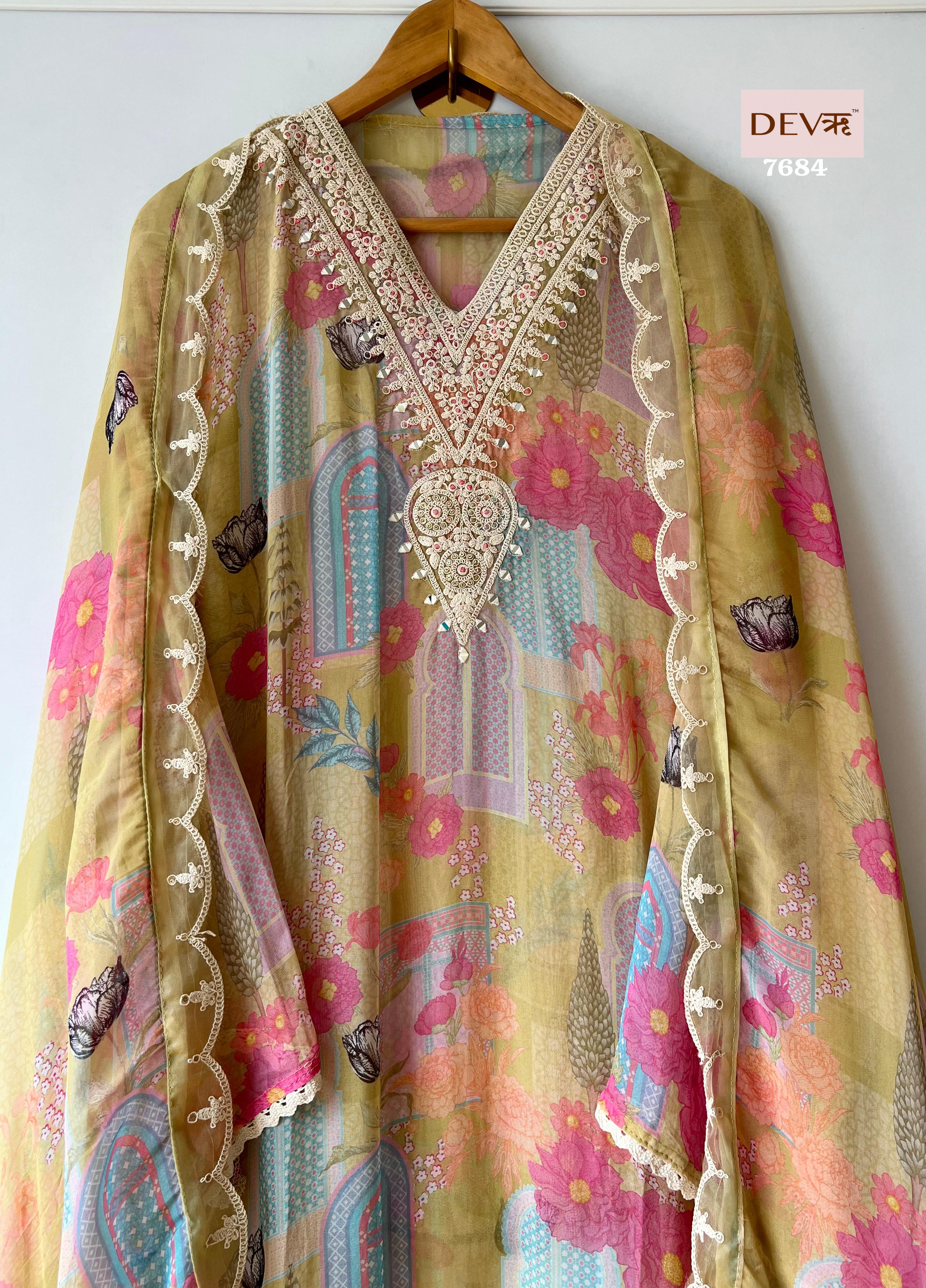 Organza Suit Set