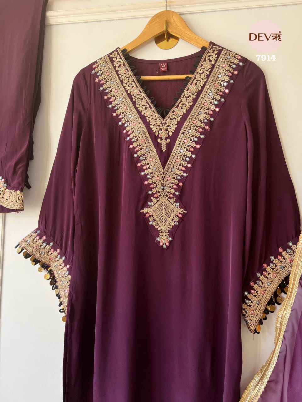 Pure natural crepe {7914}