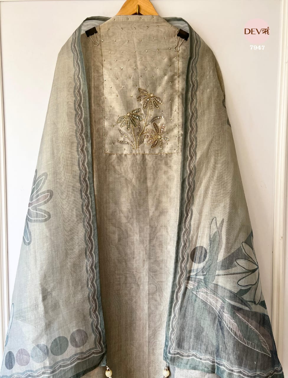 Pure tissue silk suit set