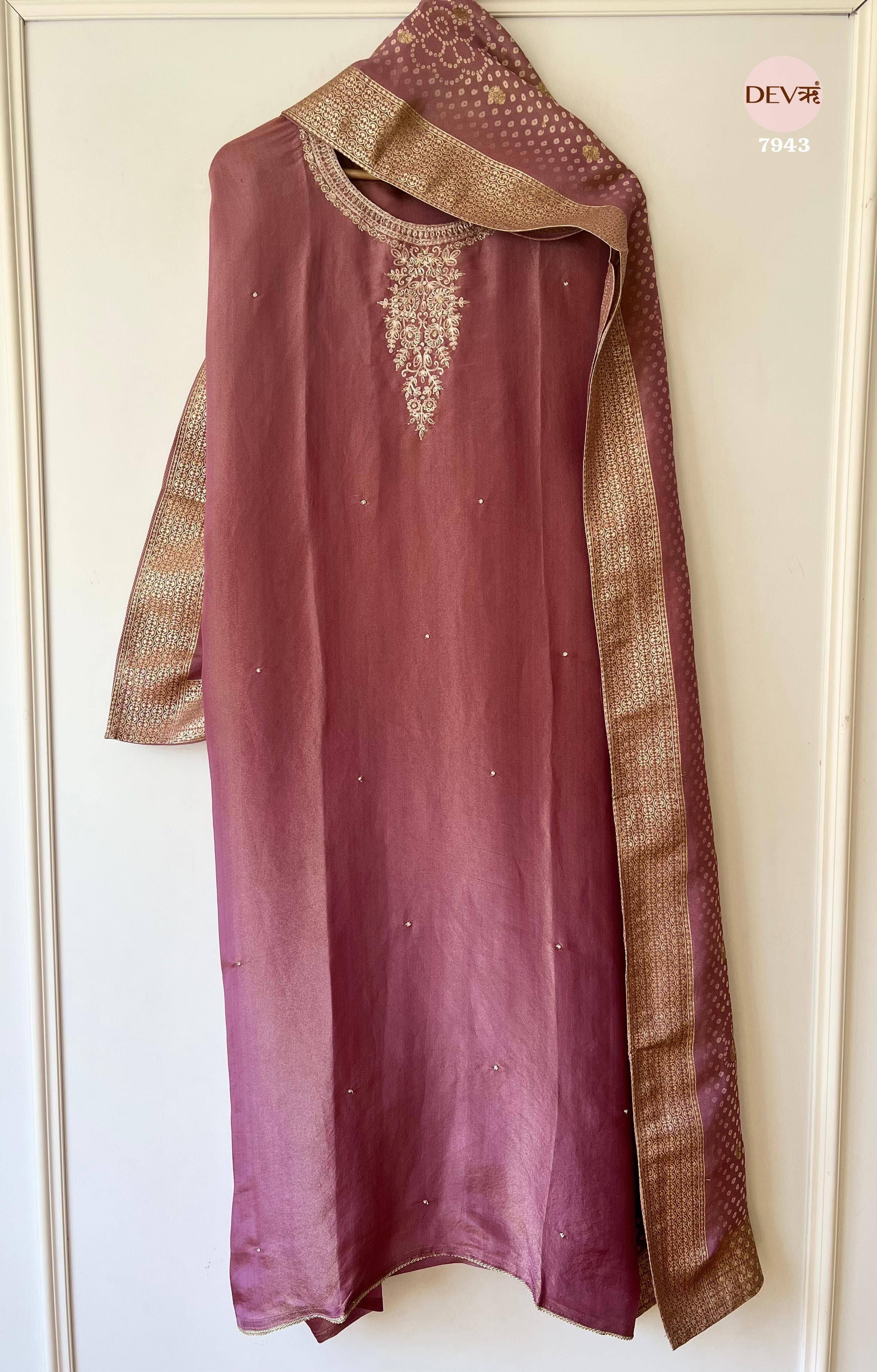 Pure tissue silk suit set