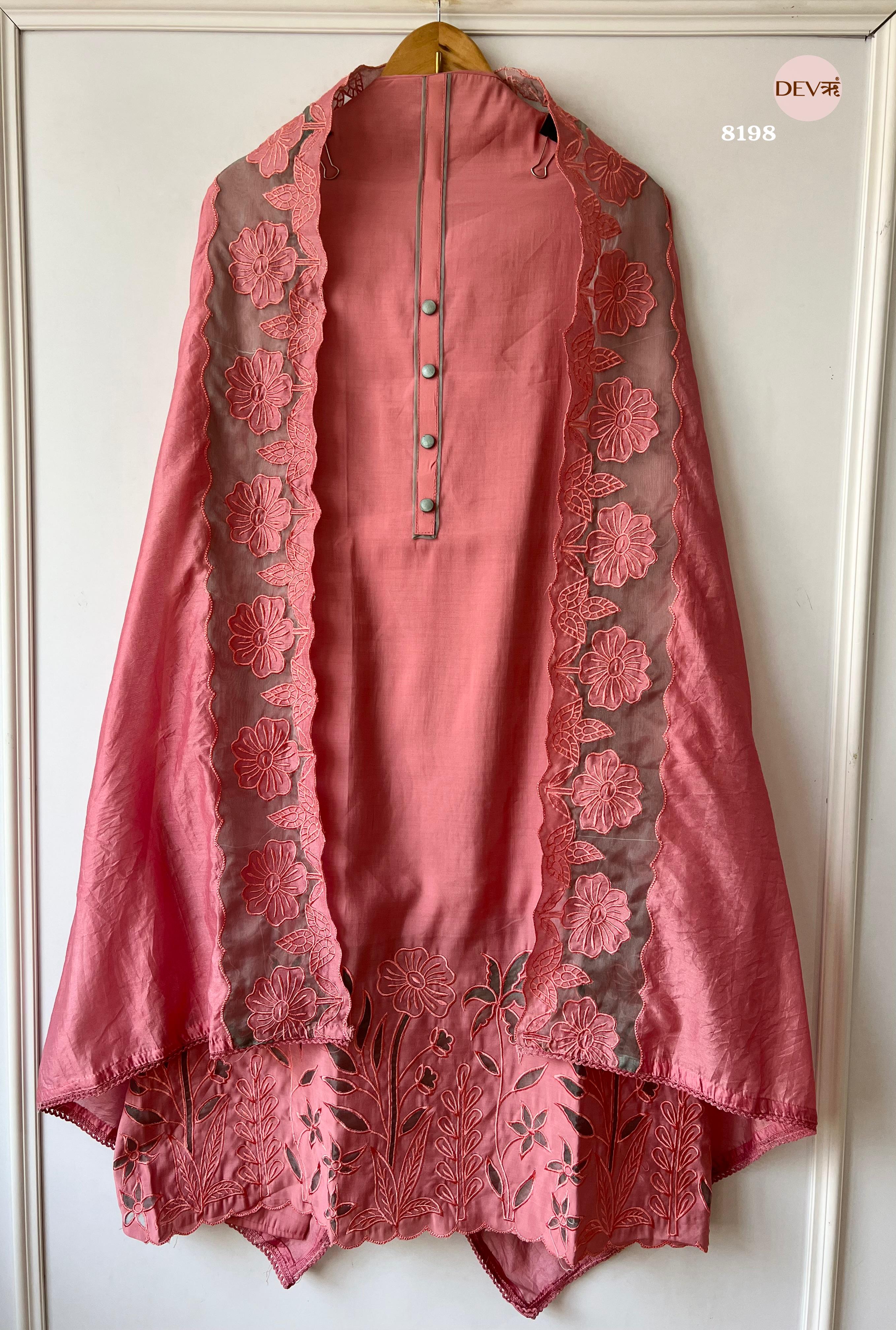 modal silk suit set {8198}