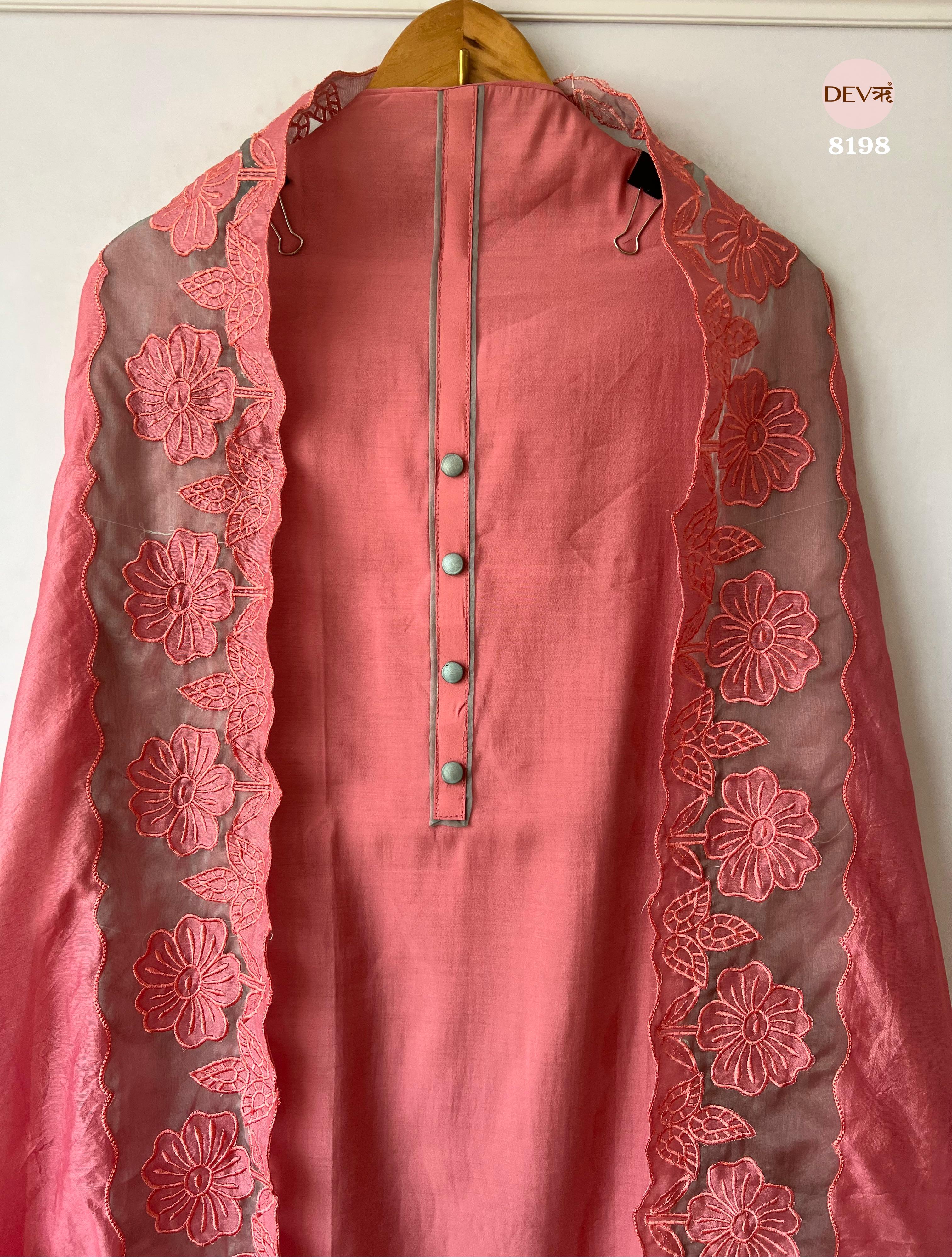 modal silk suit set {8198}