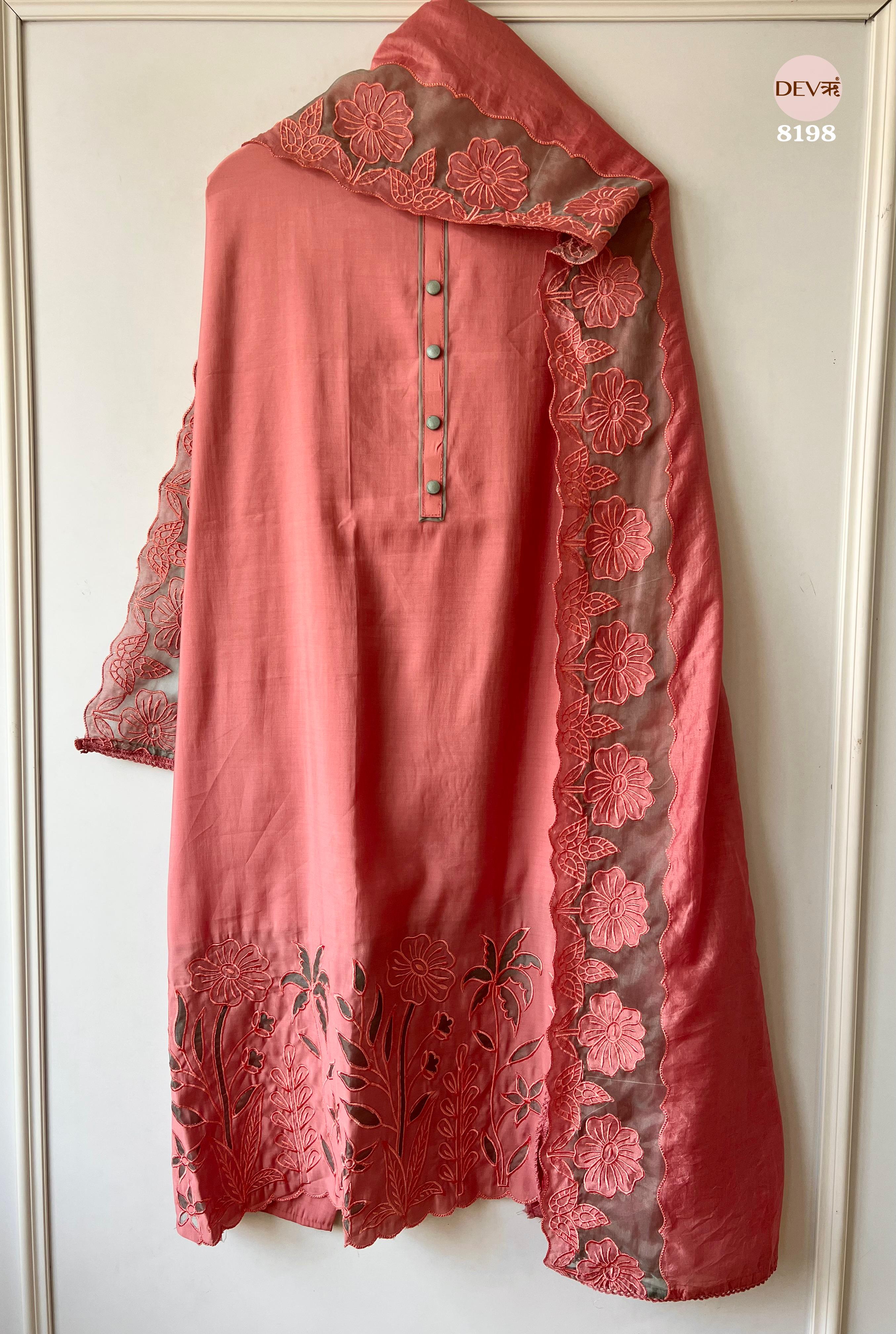 modal silk suit set {8198}