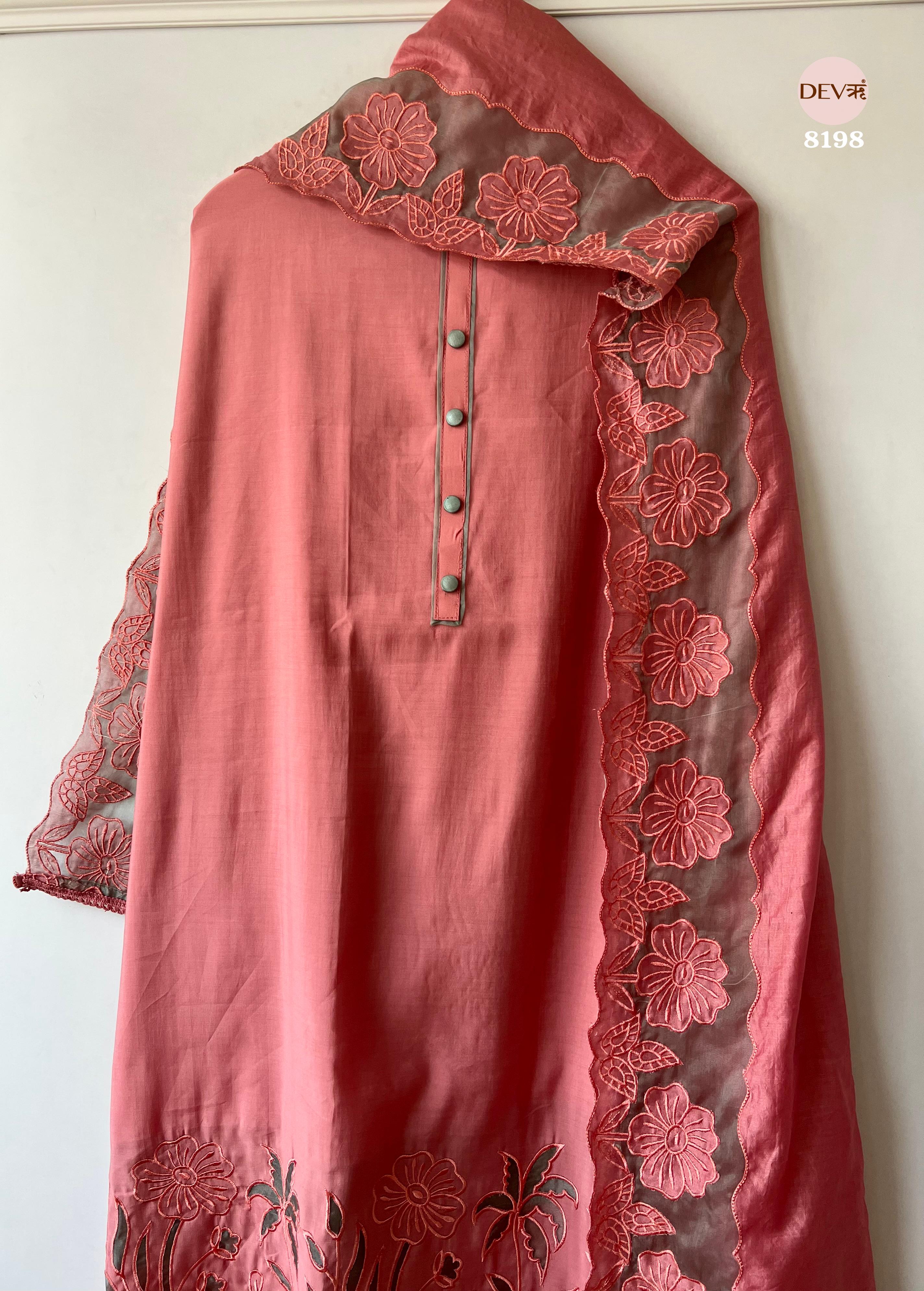 modal silk suit set {8198}