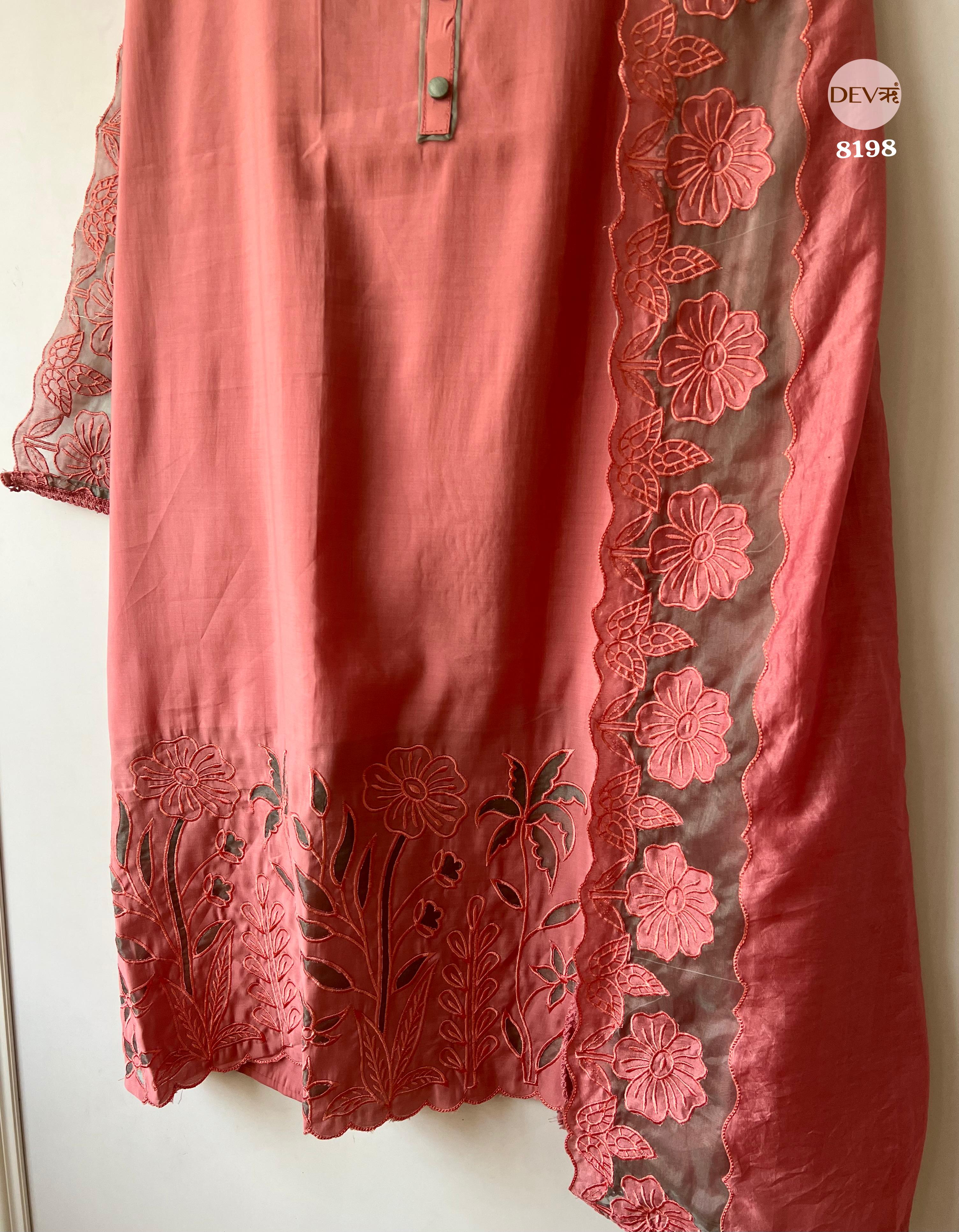 modal silk suit set {8198}