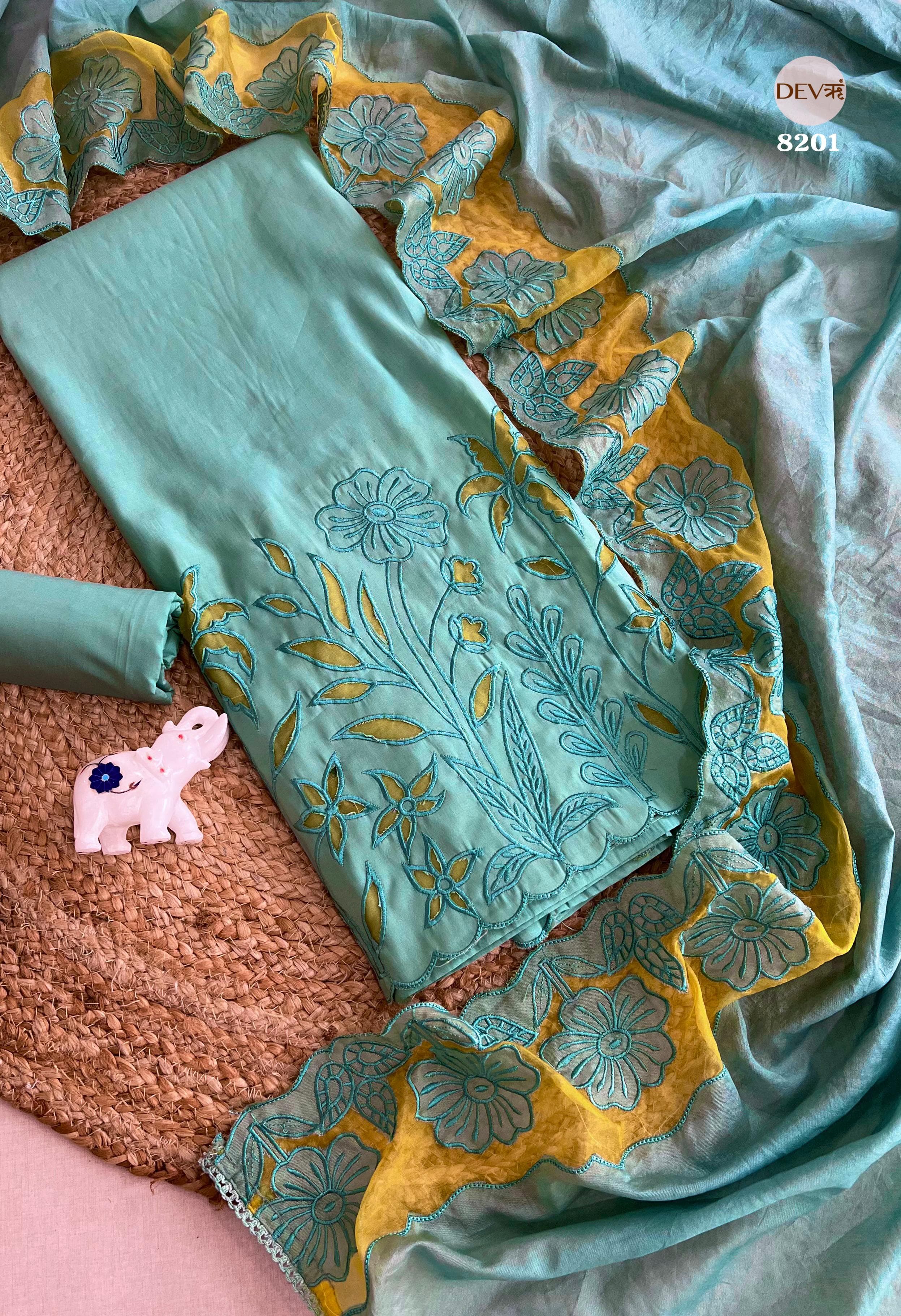 Pure modal silk suit set {8201}