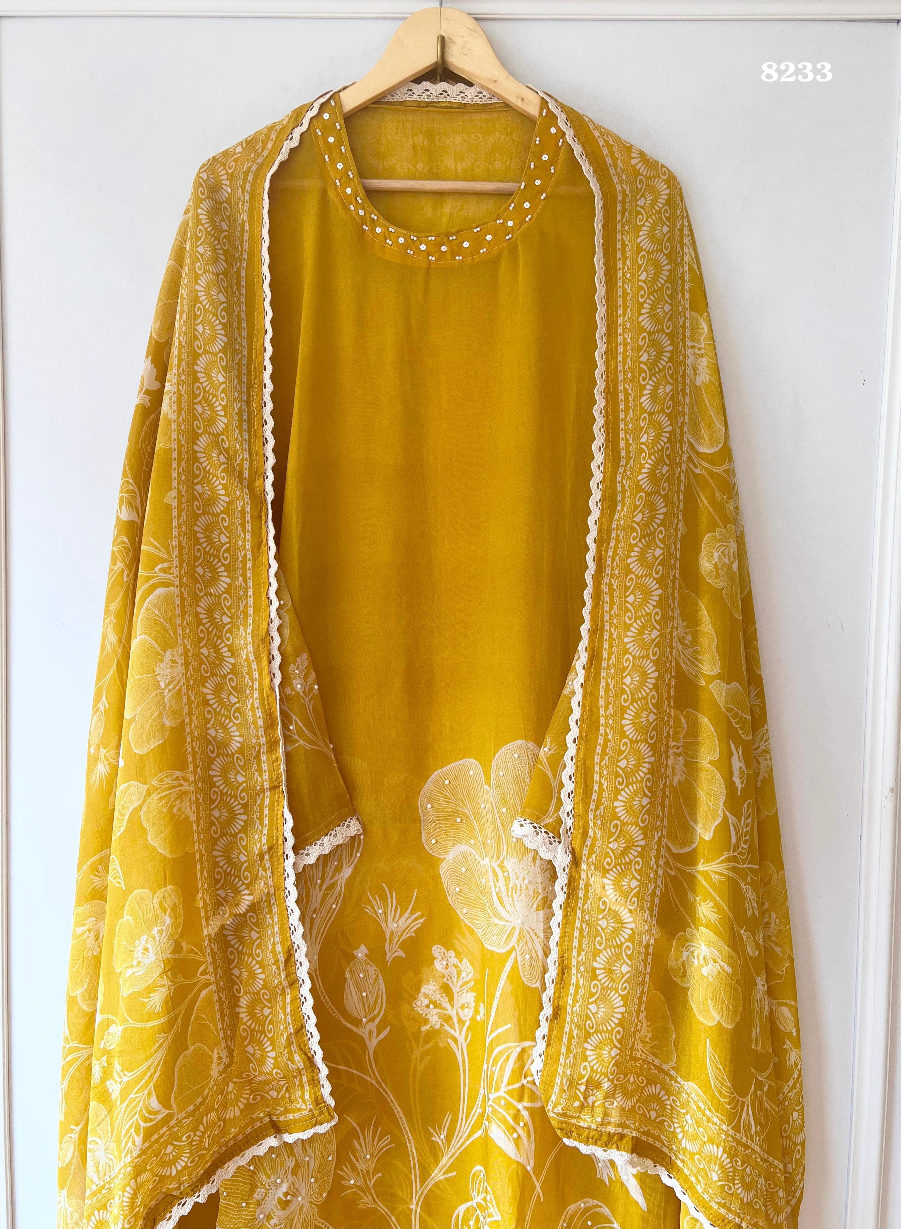 Pure organza suit set