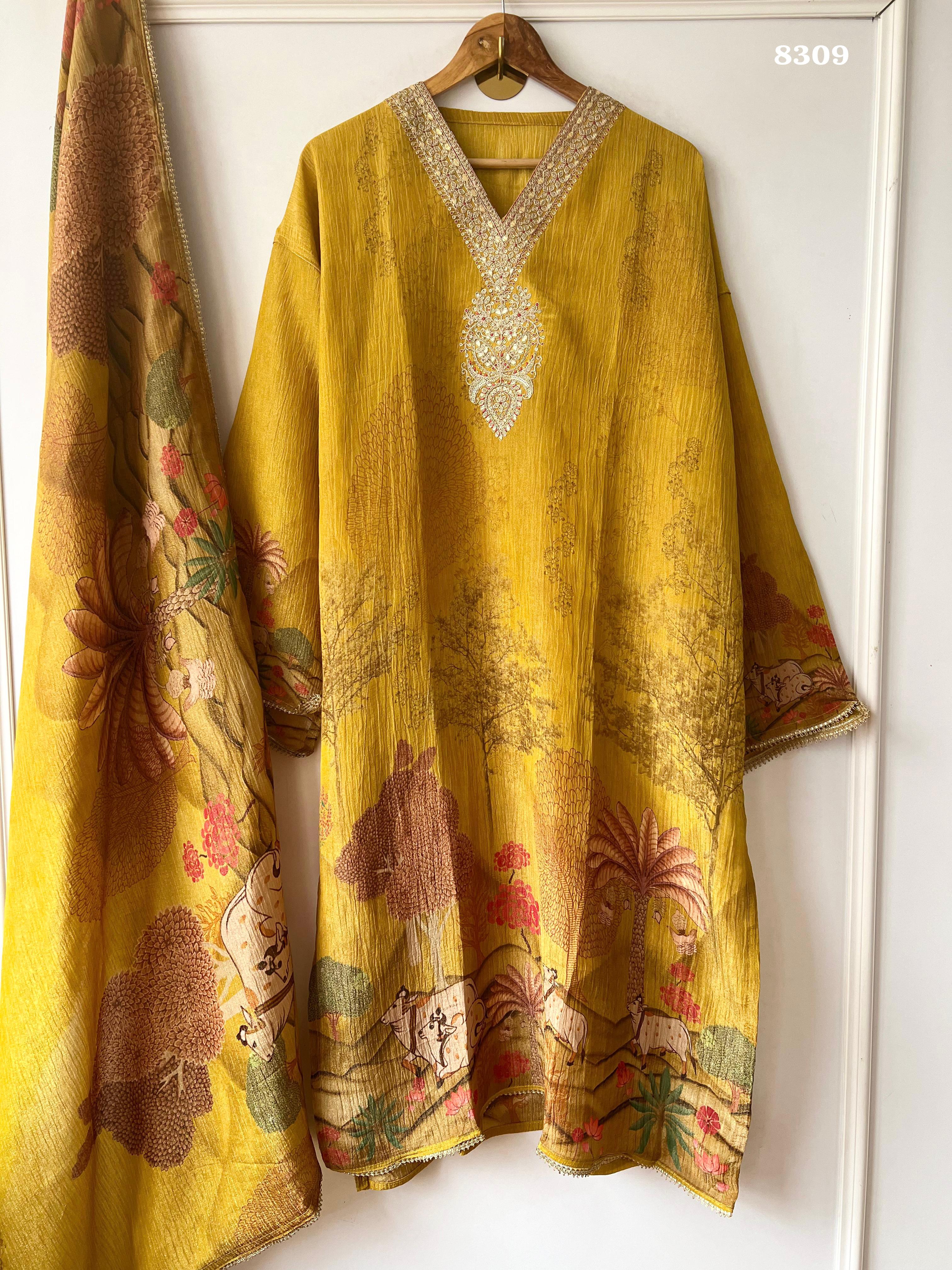 Pure tissue silk {8309}