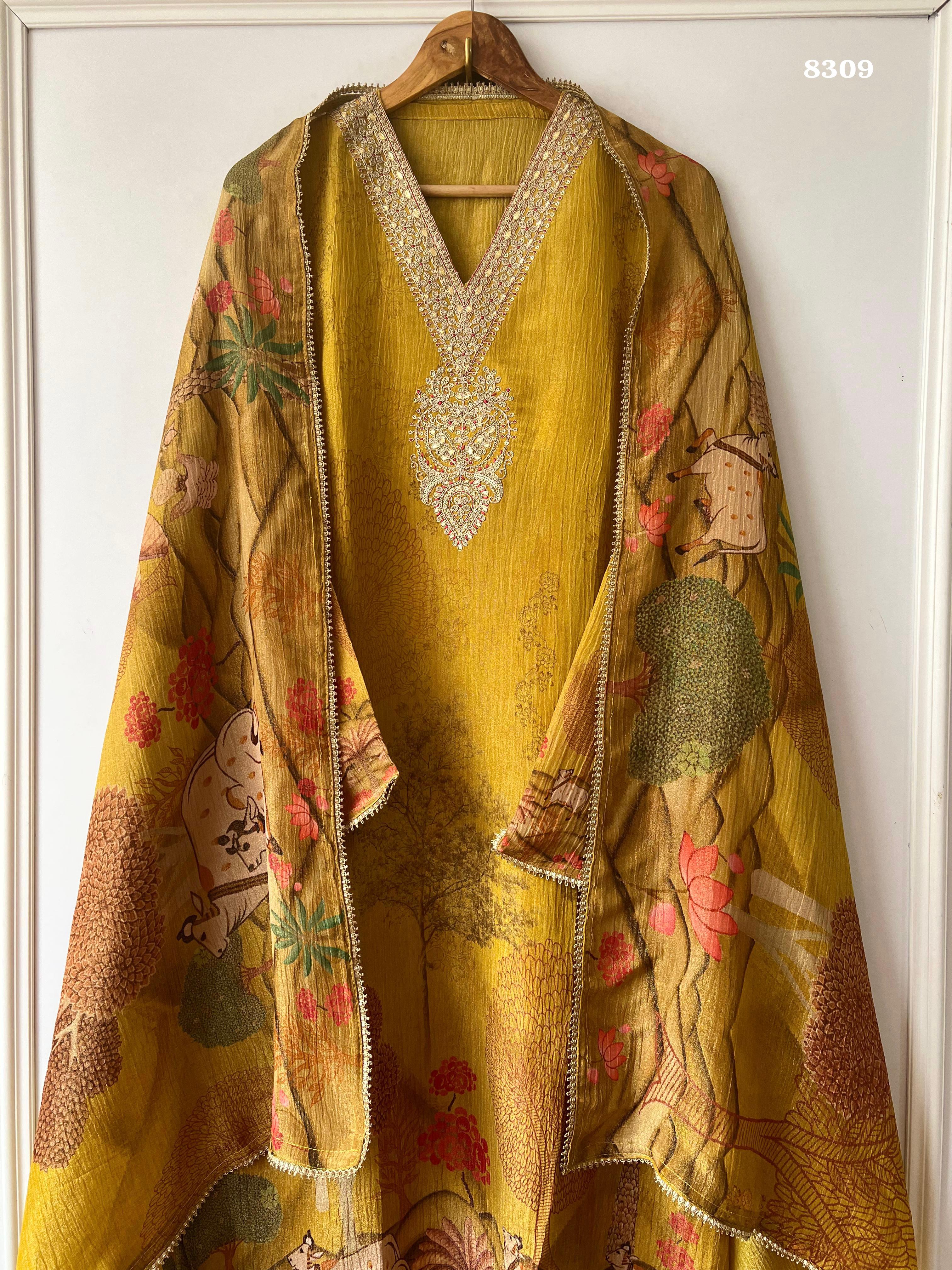 Pure tissue silk {8309}