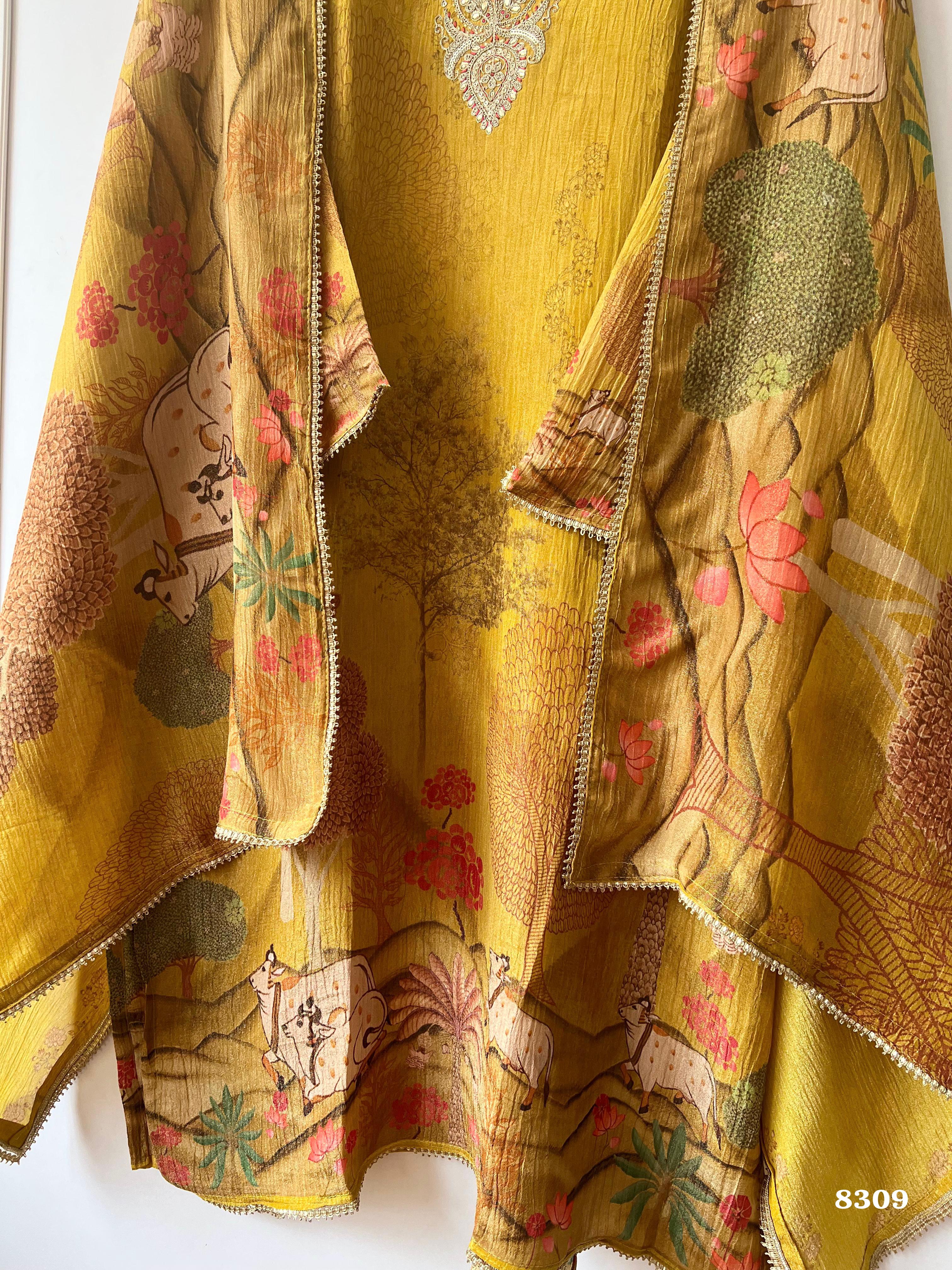 Pure tissue silk {8309}