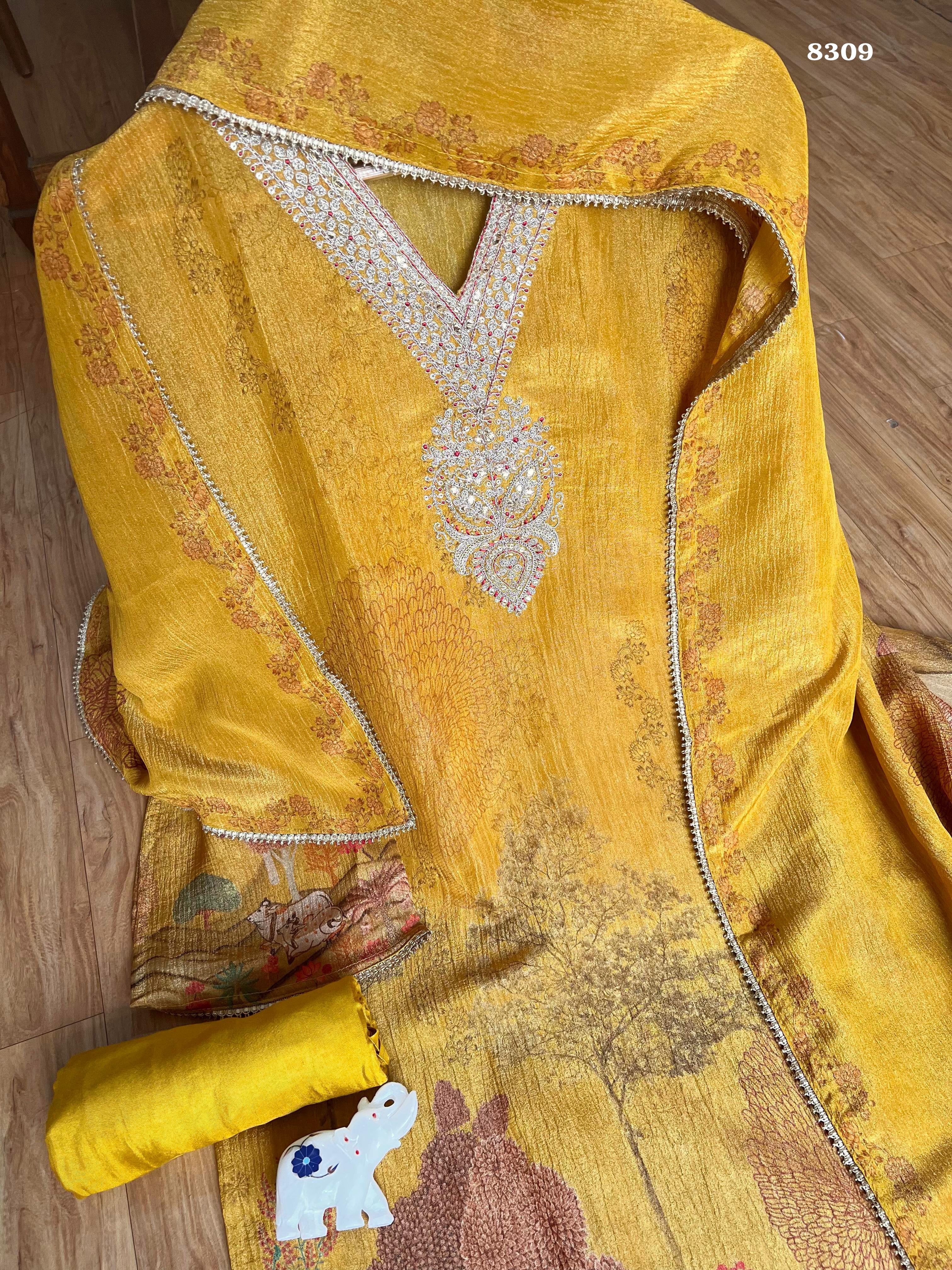 Pure tissue silk {8309}