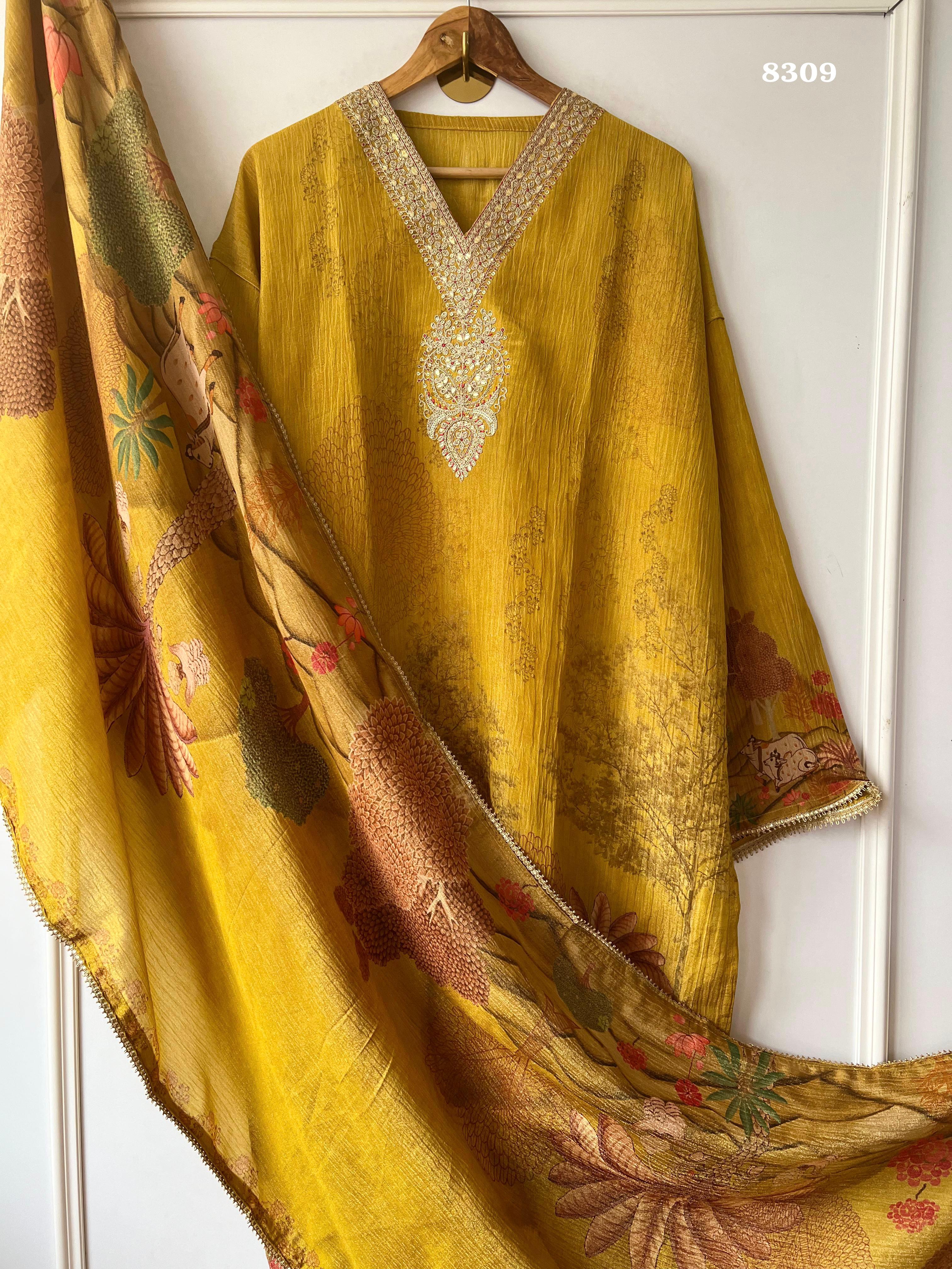 Pure tissue silk {8309}