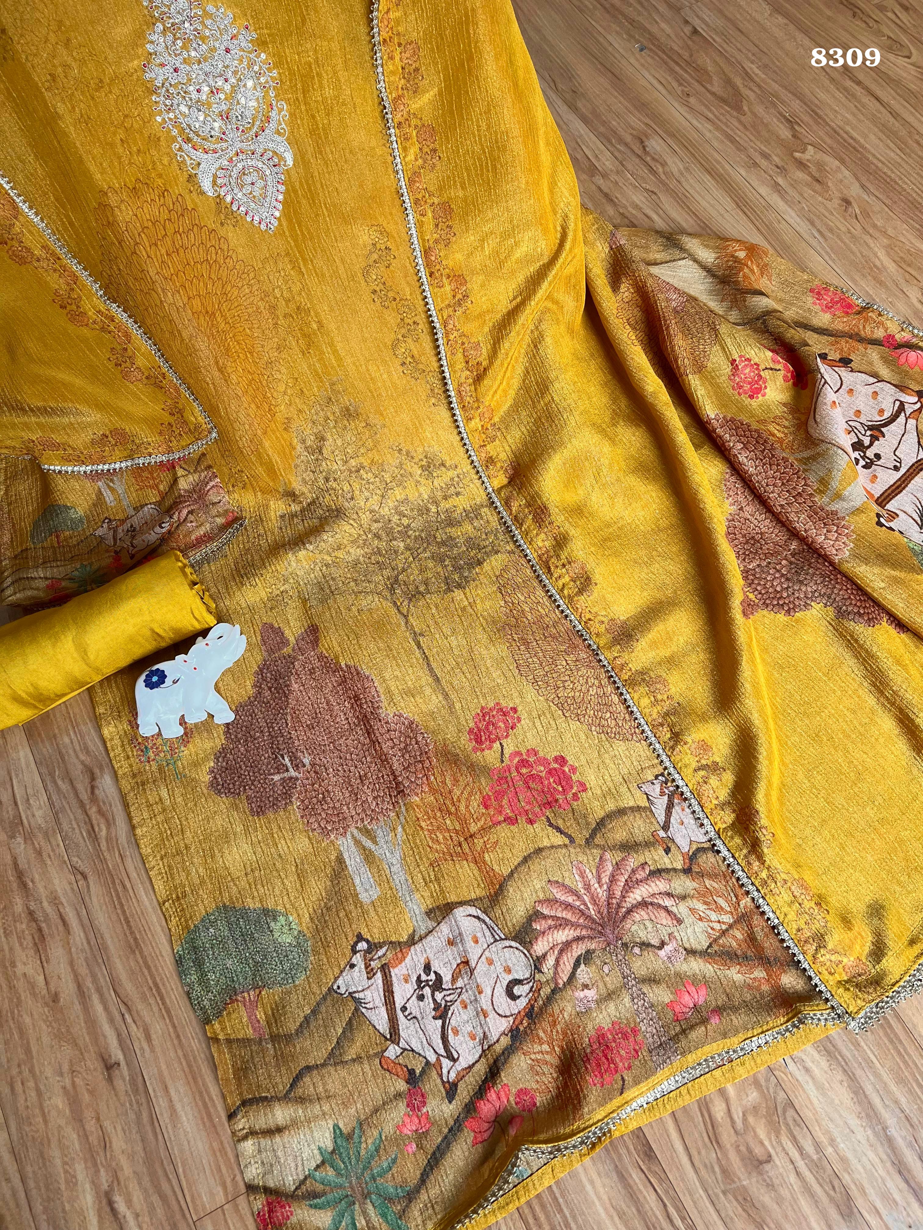 Pure tissue silk {8309}