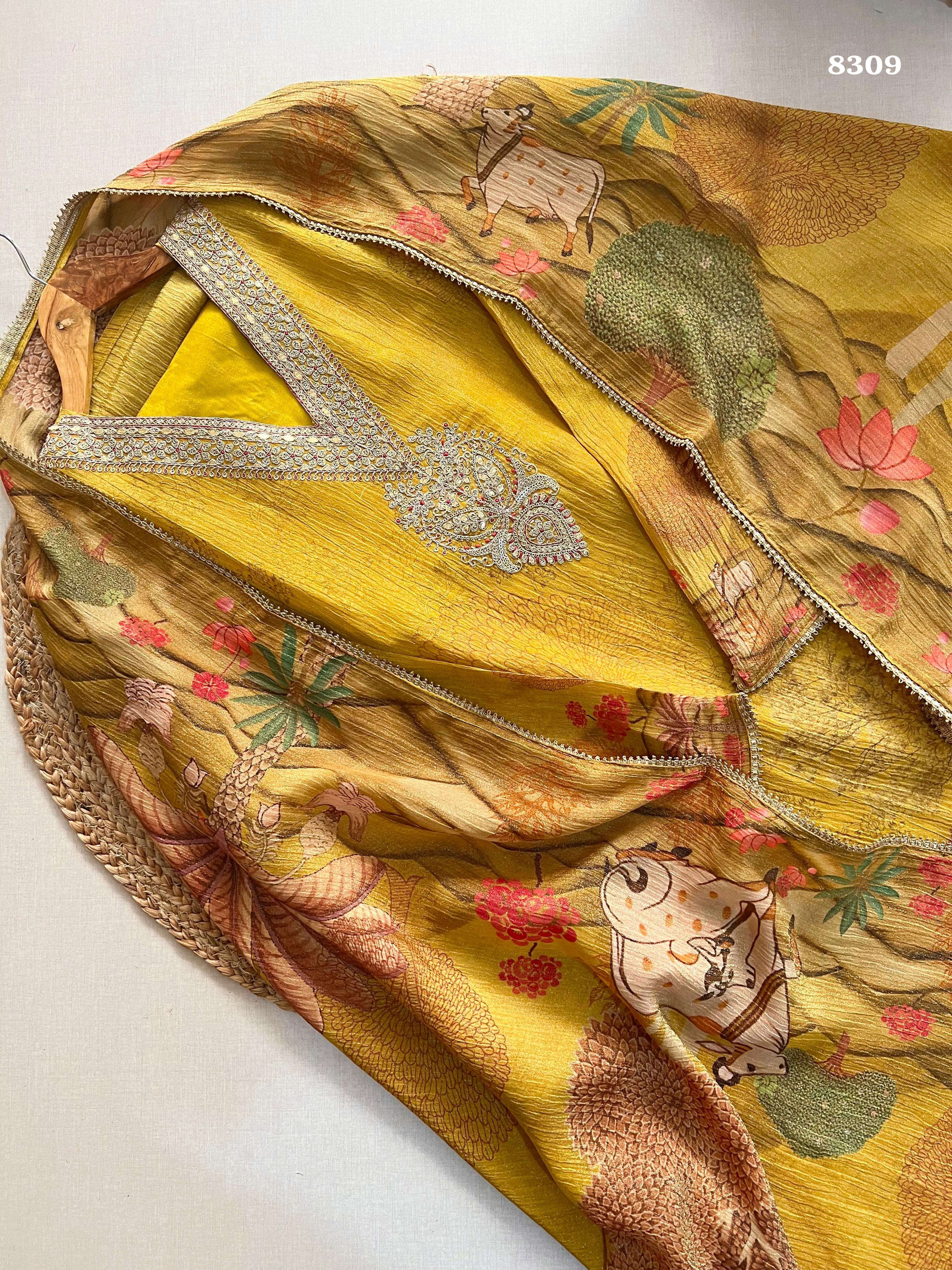 Pure tissue silk {8309}