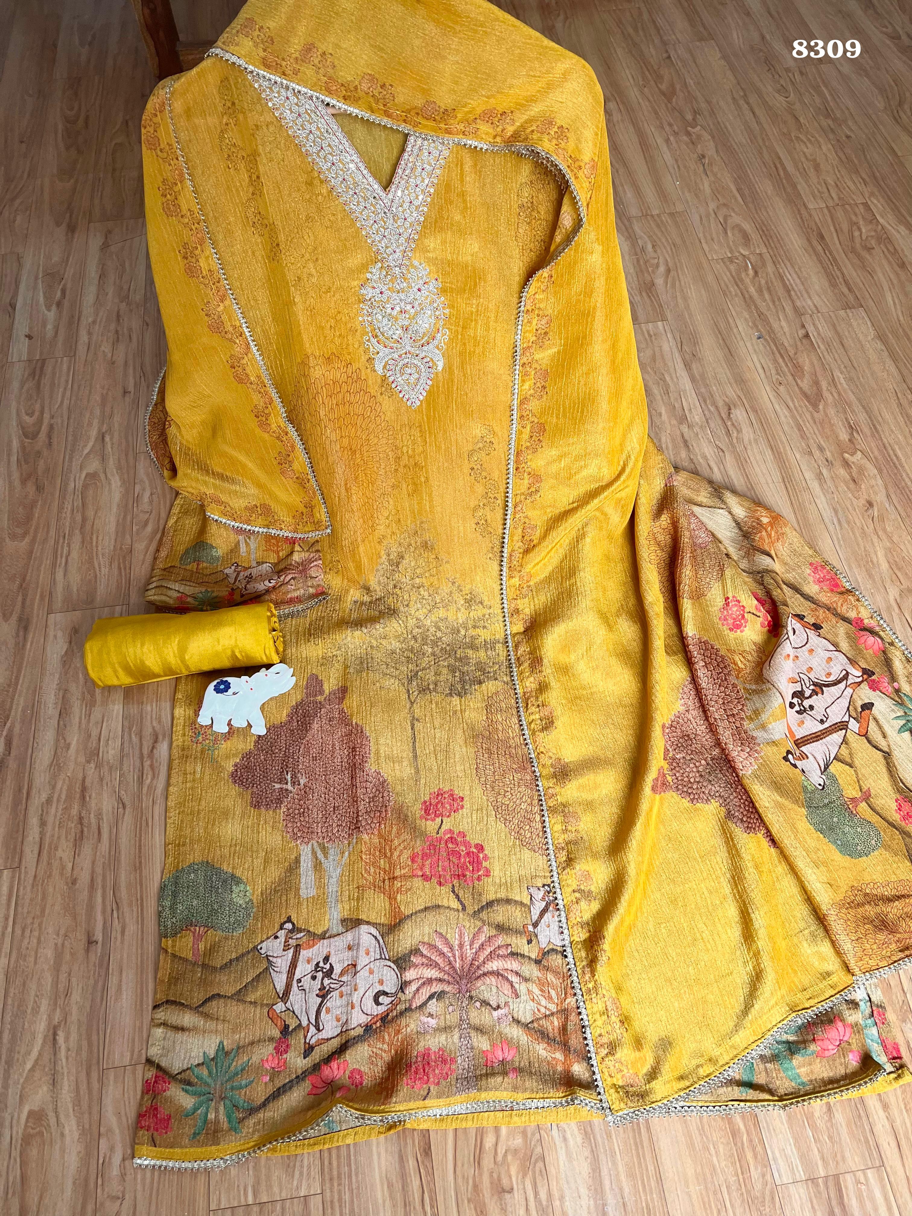 Pure tissue silk {8309}