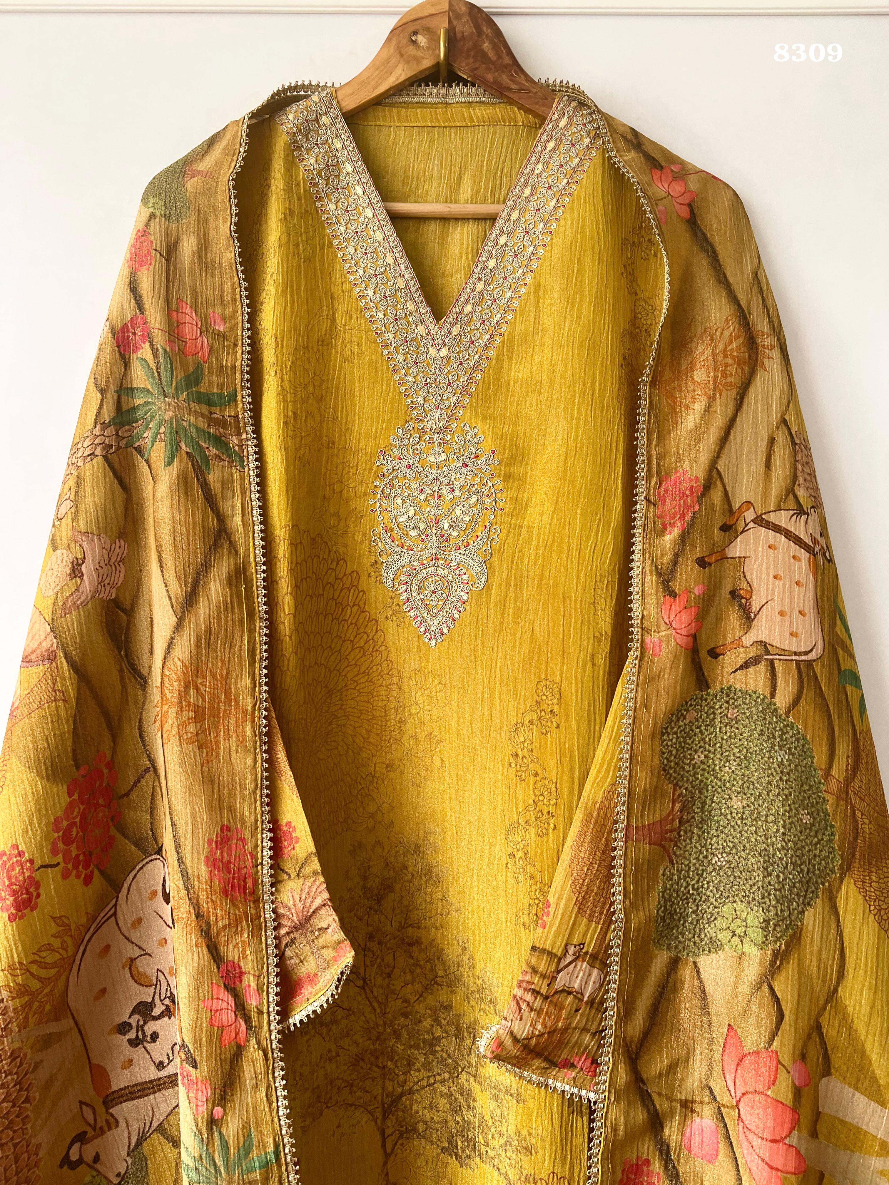 Pure tissue silk {8309}