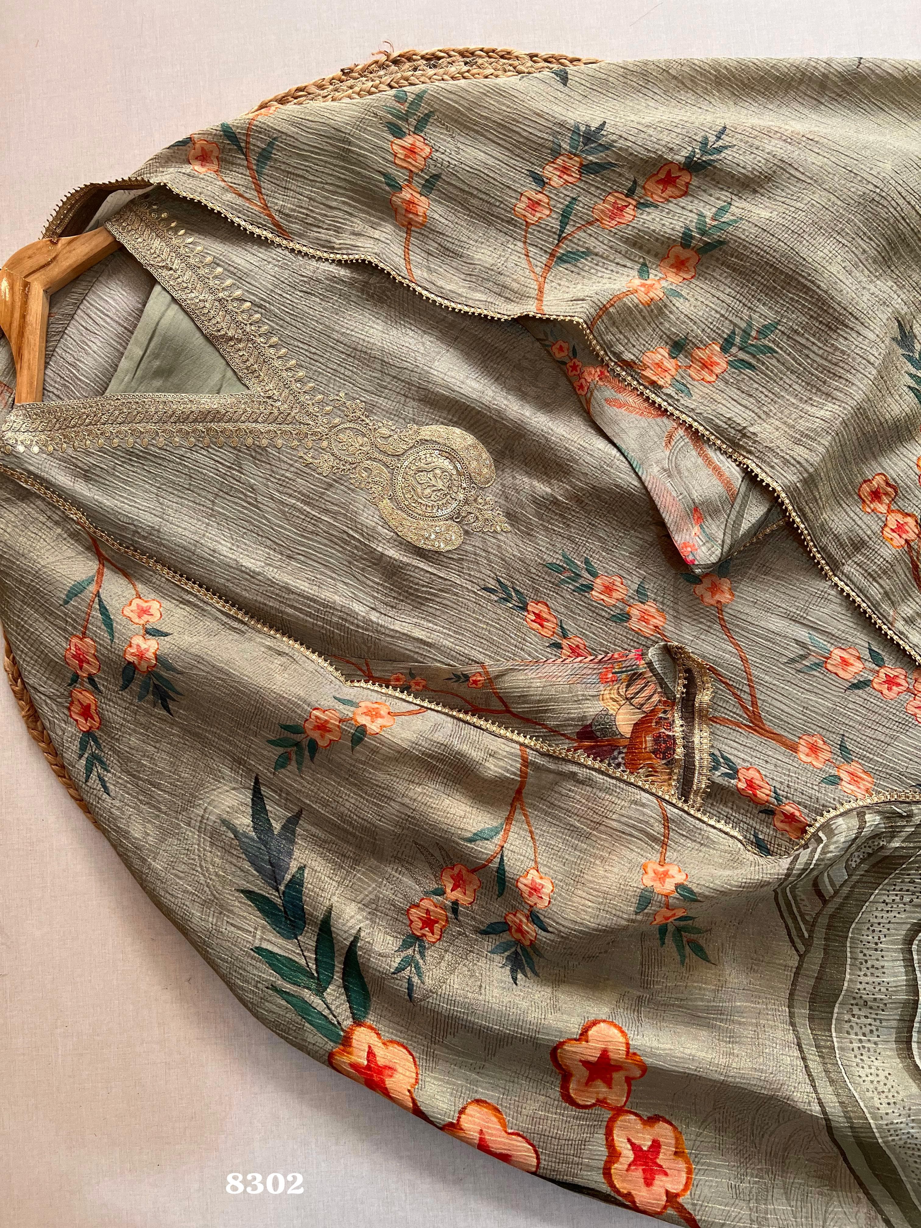 Pure tissue silk {8302}