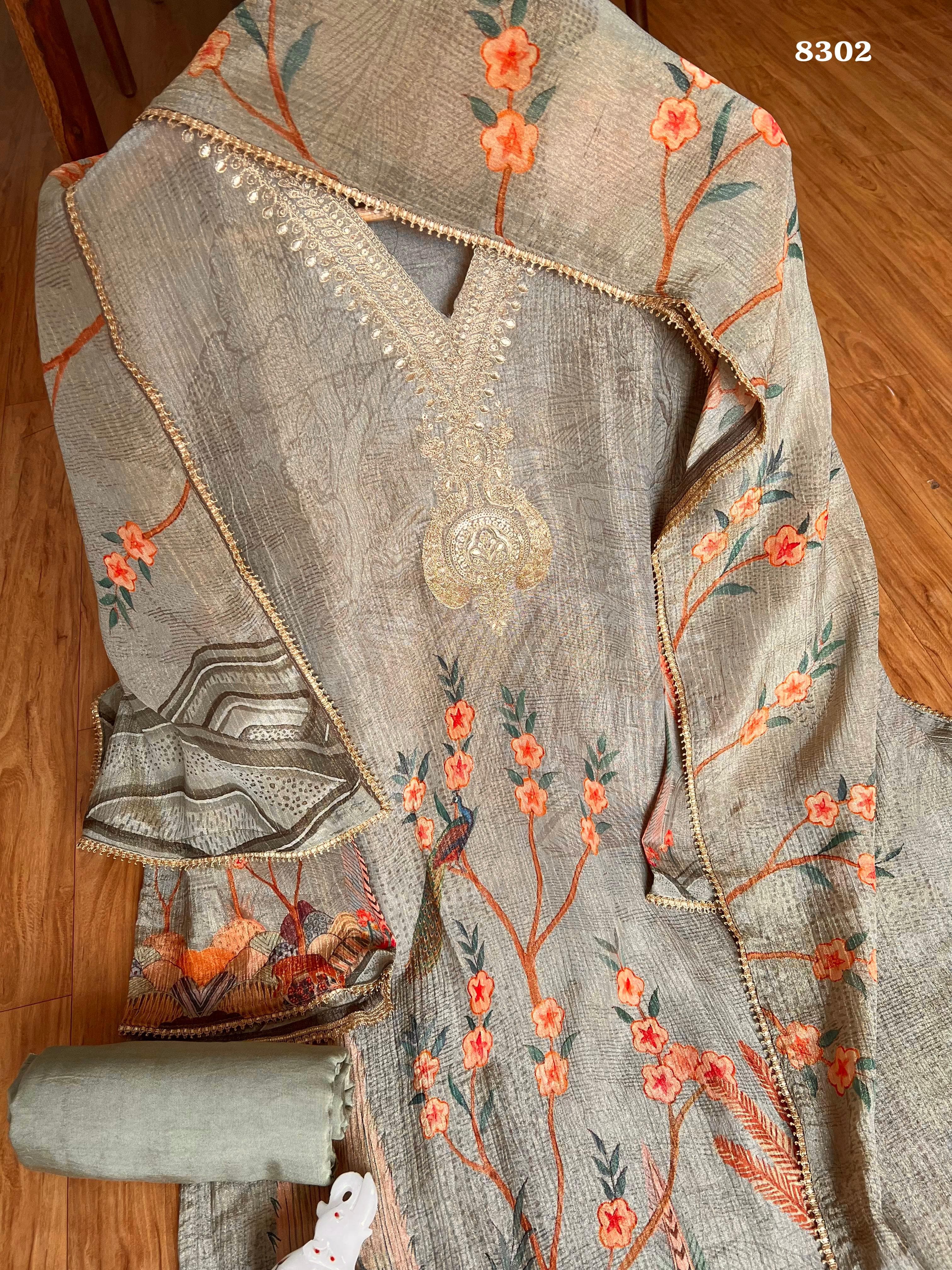 Pure tissue silk {8302}