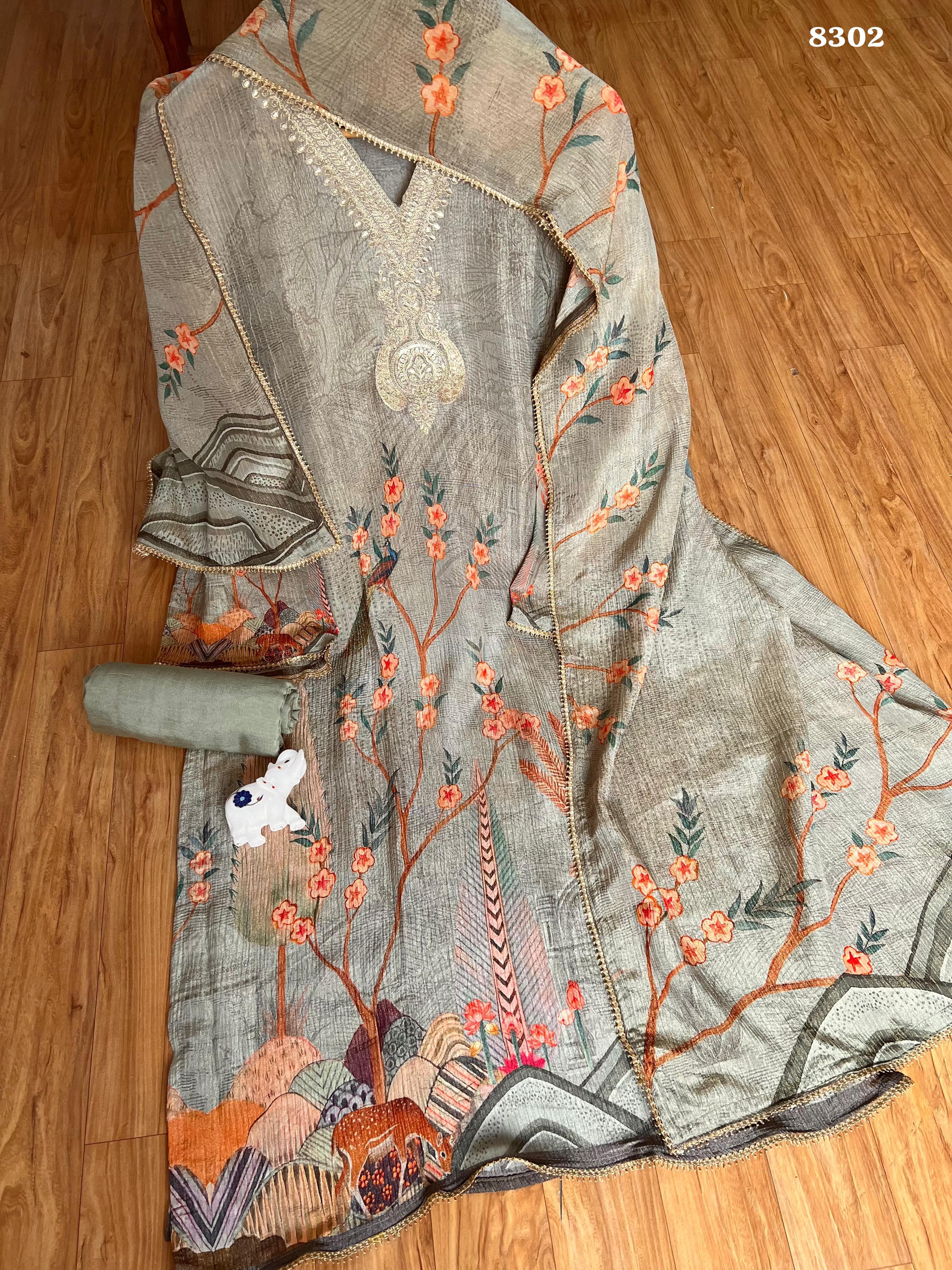 Pure tissue silk {8302}
