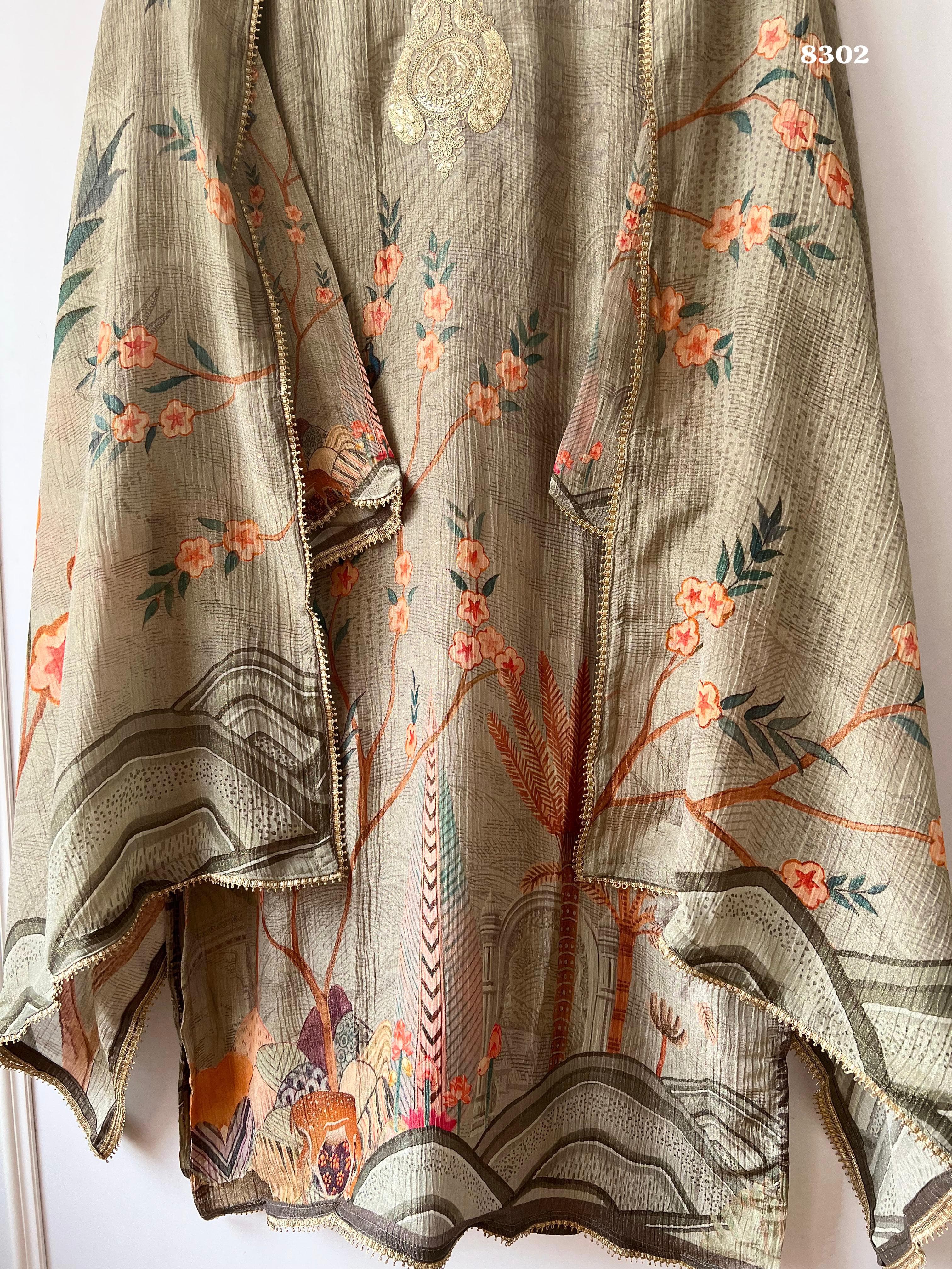 Pure tissue silk {8302}