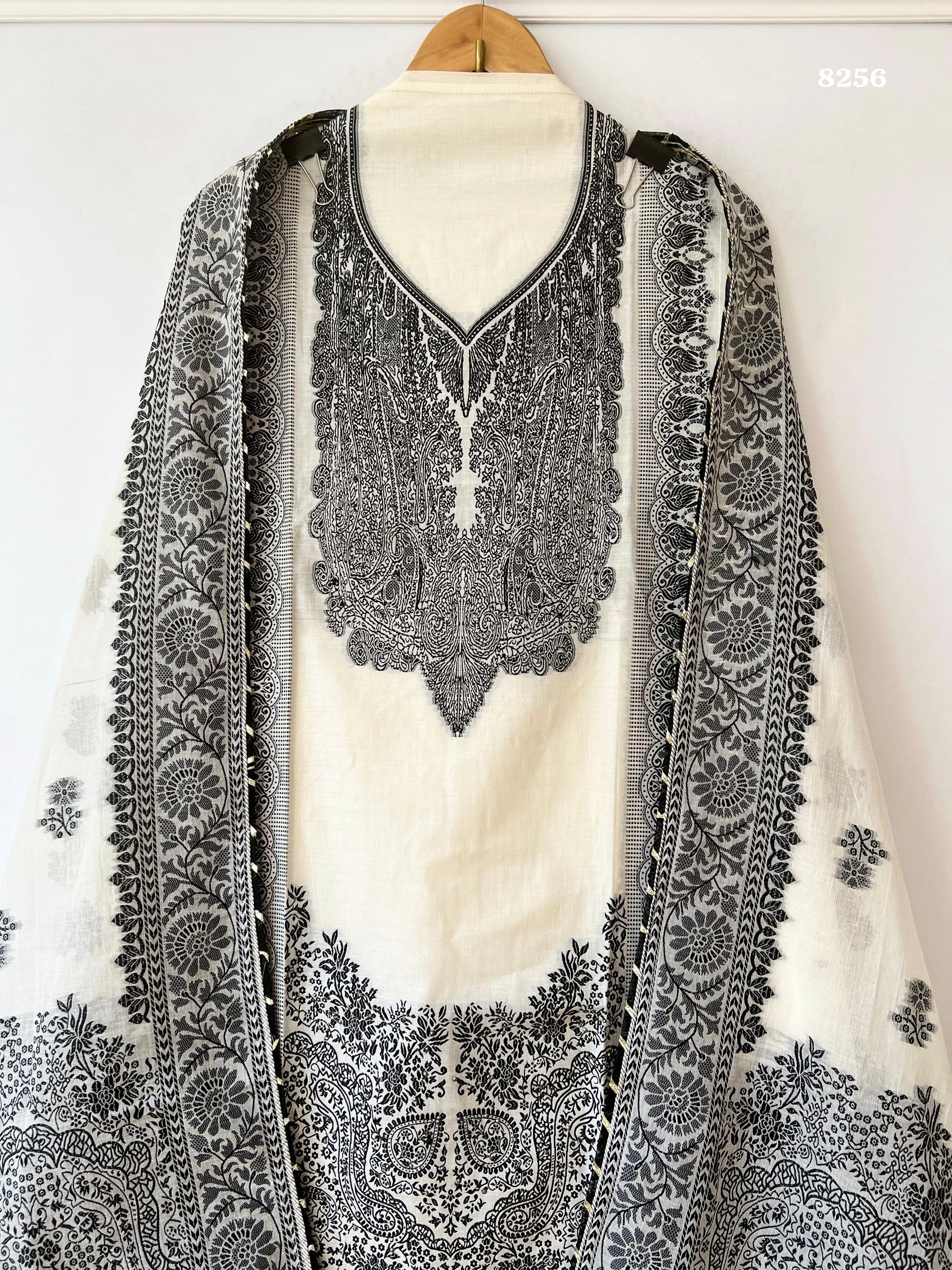 Pure jamdani cotton {8256}