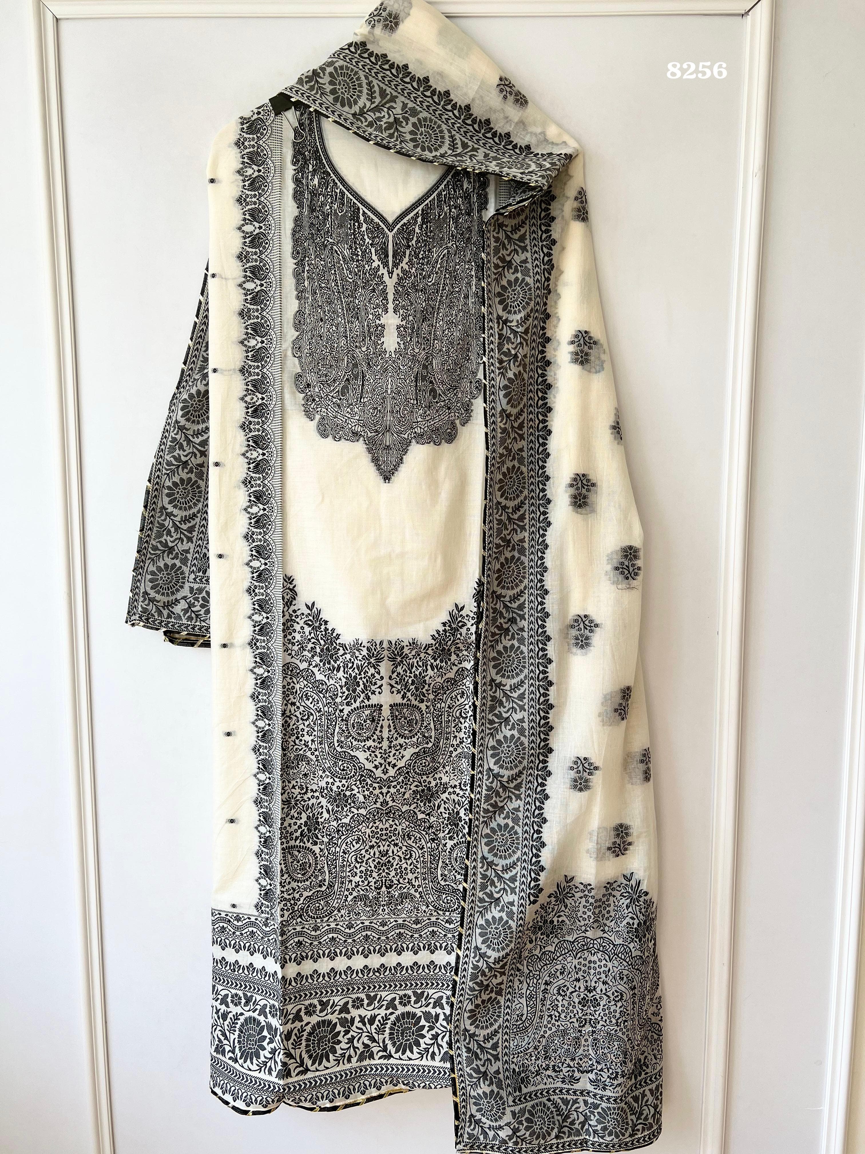 Pure jamdani cotton {8256}