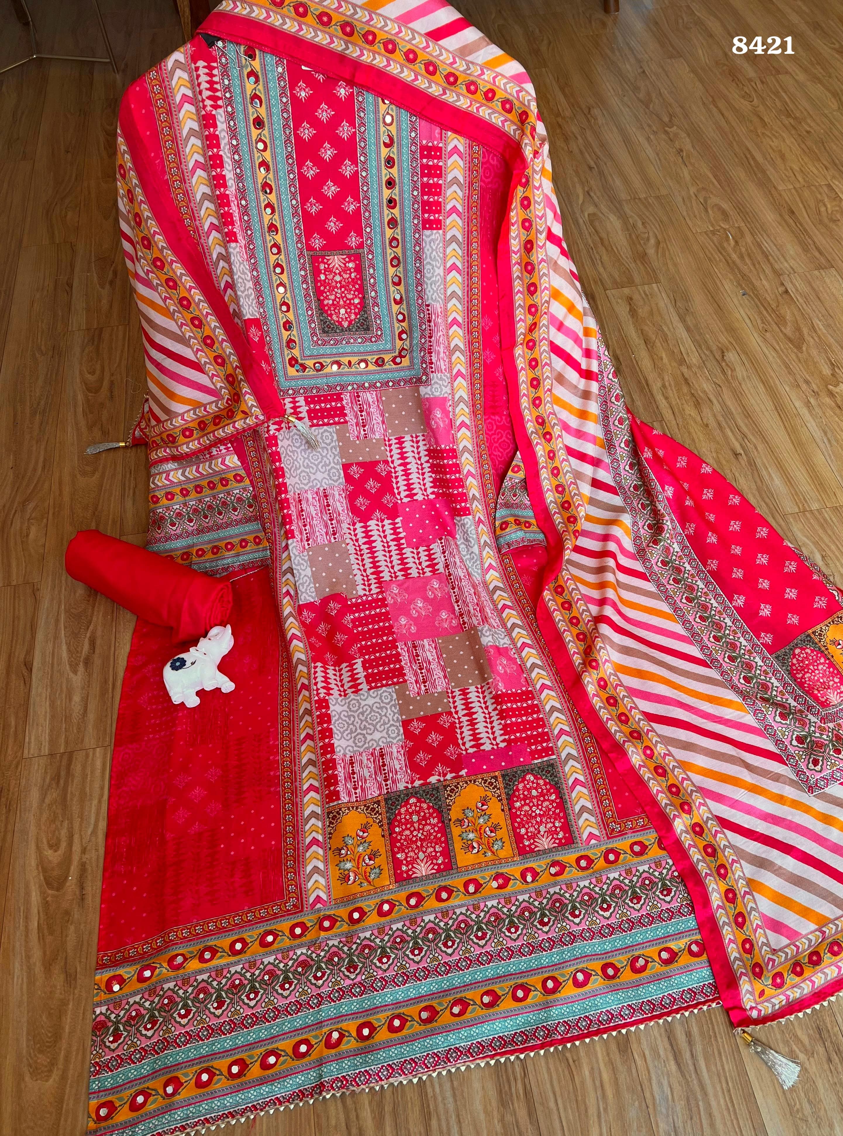 Pure Muslin suit set