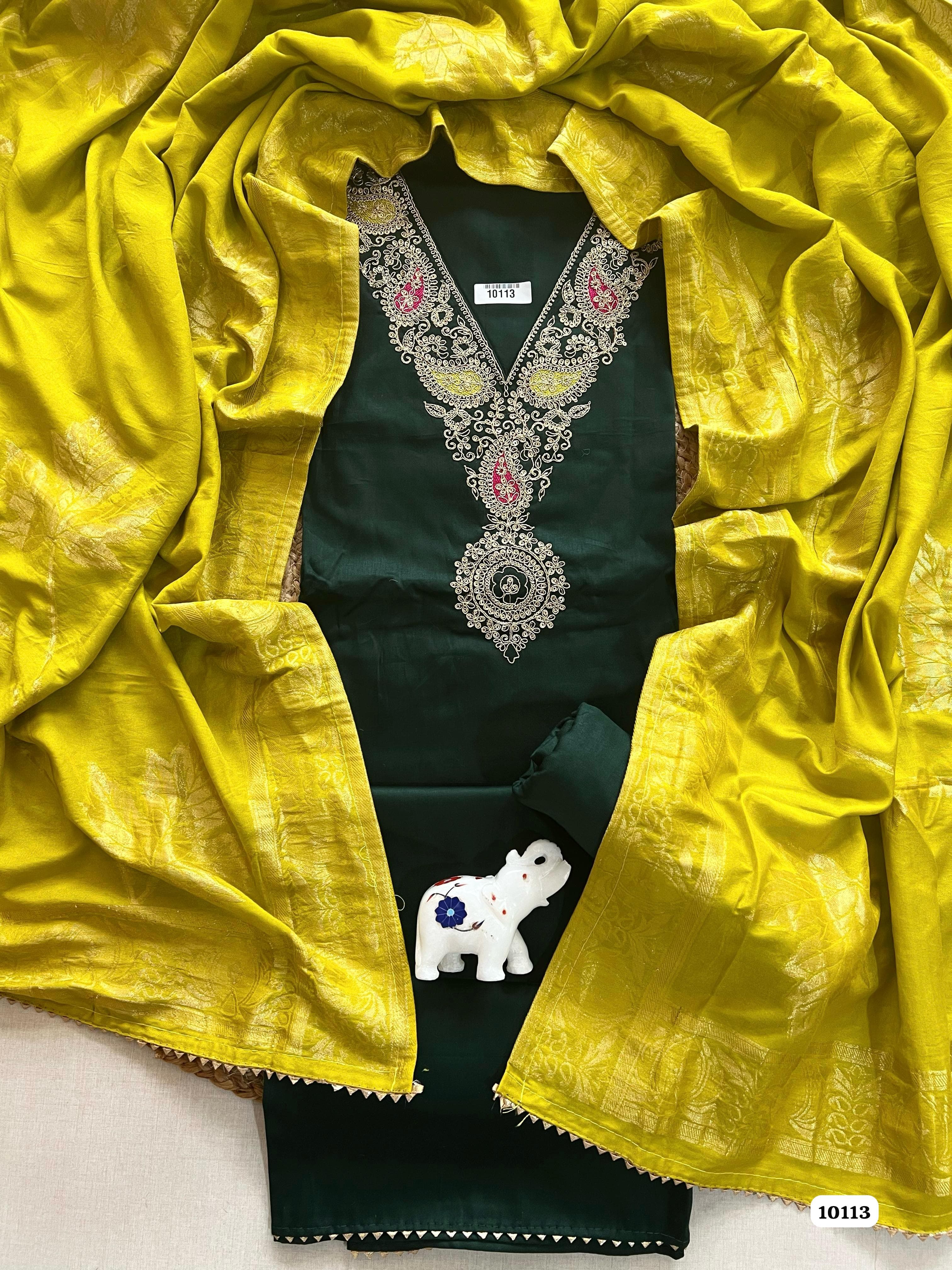 Jaam cotton suit set {10113}