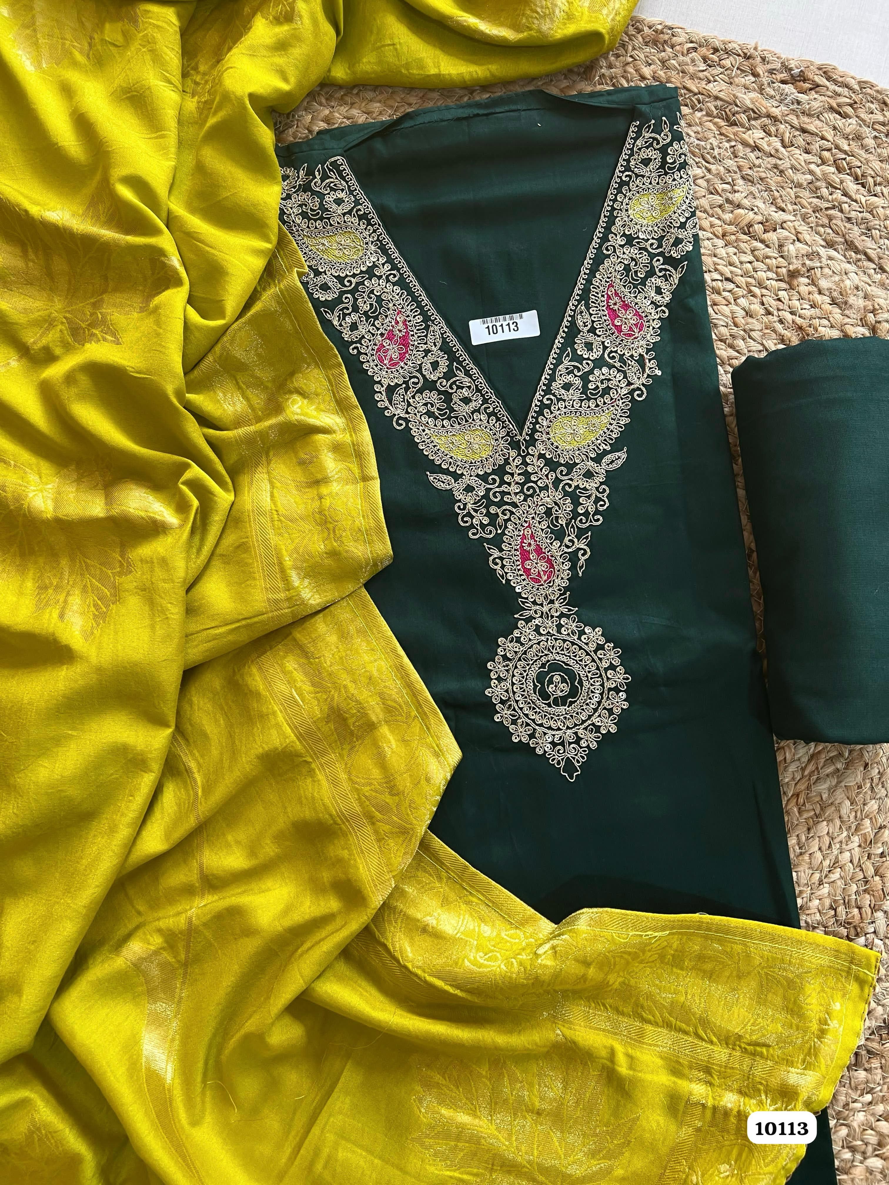 Jaam cotton suit set {10113}