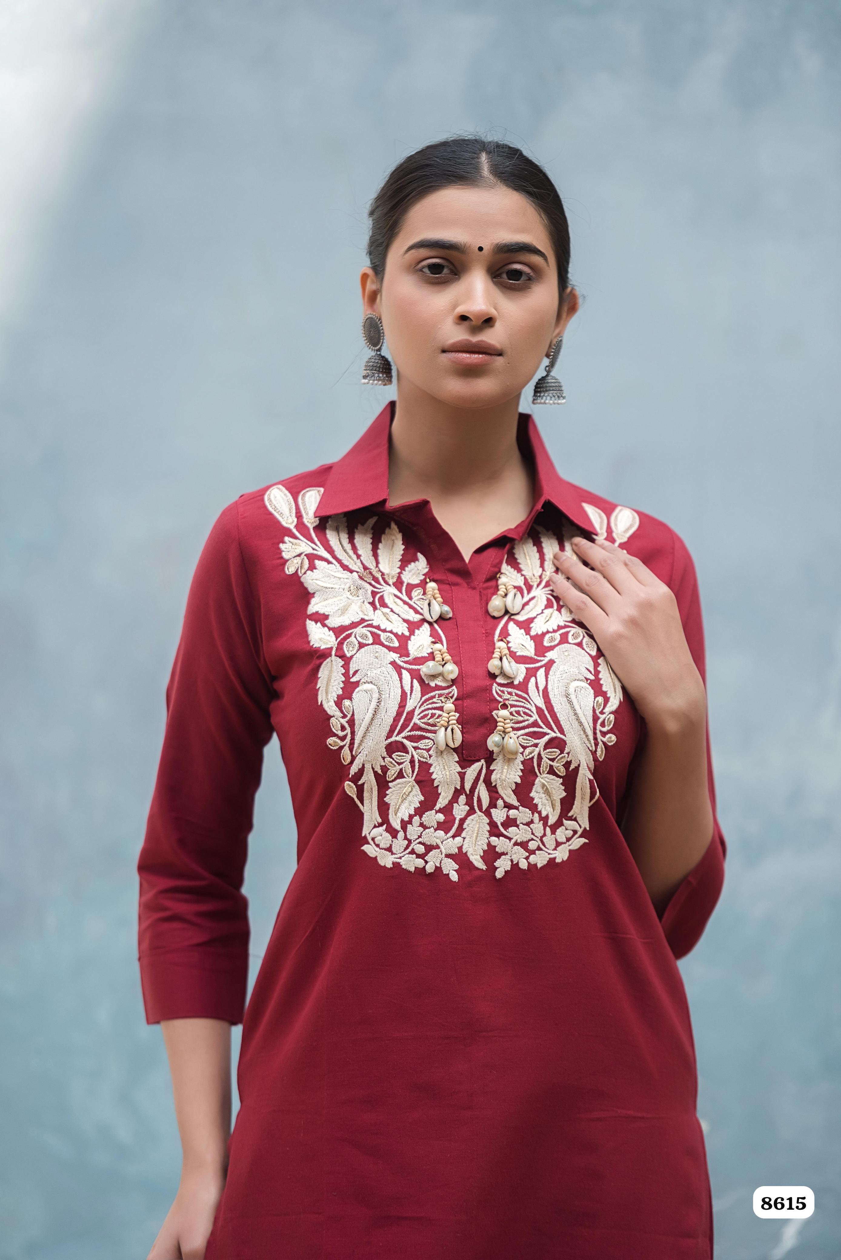 Pure cotton slub co ord {8615}