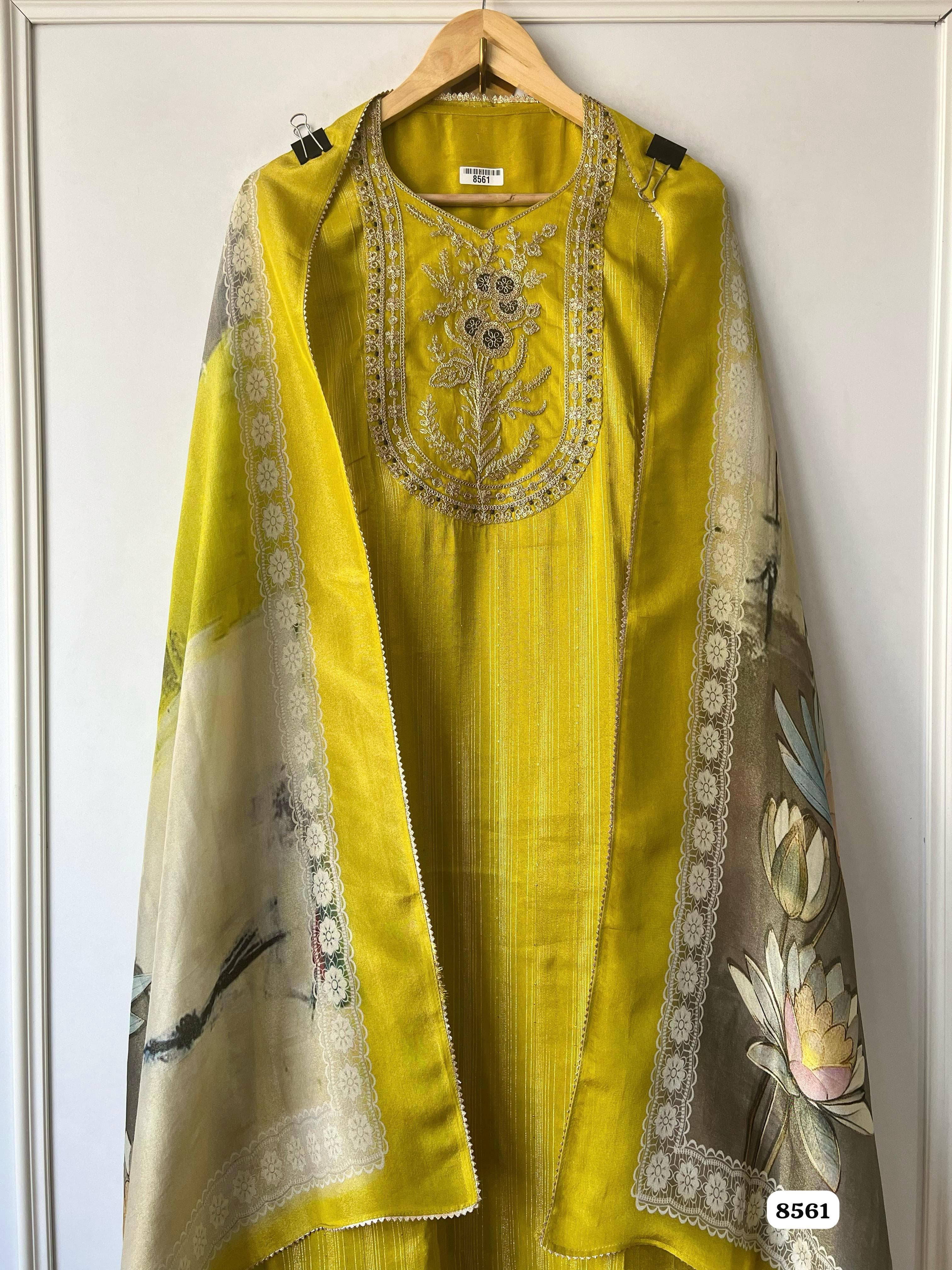 Pure raw tissue silk