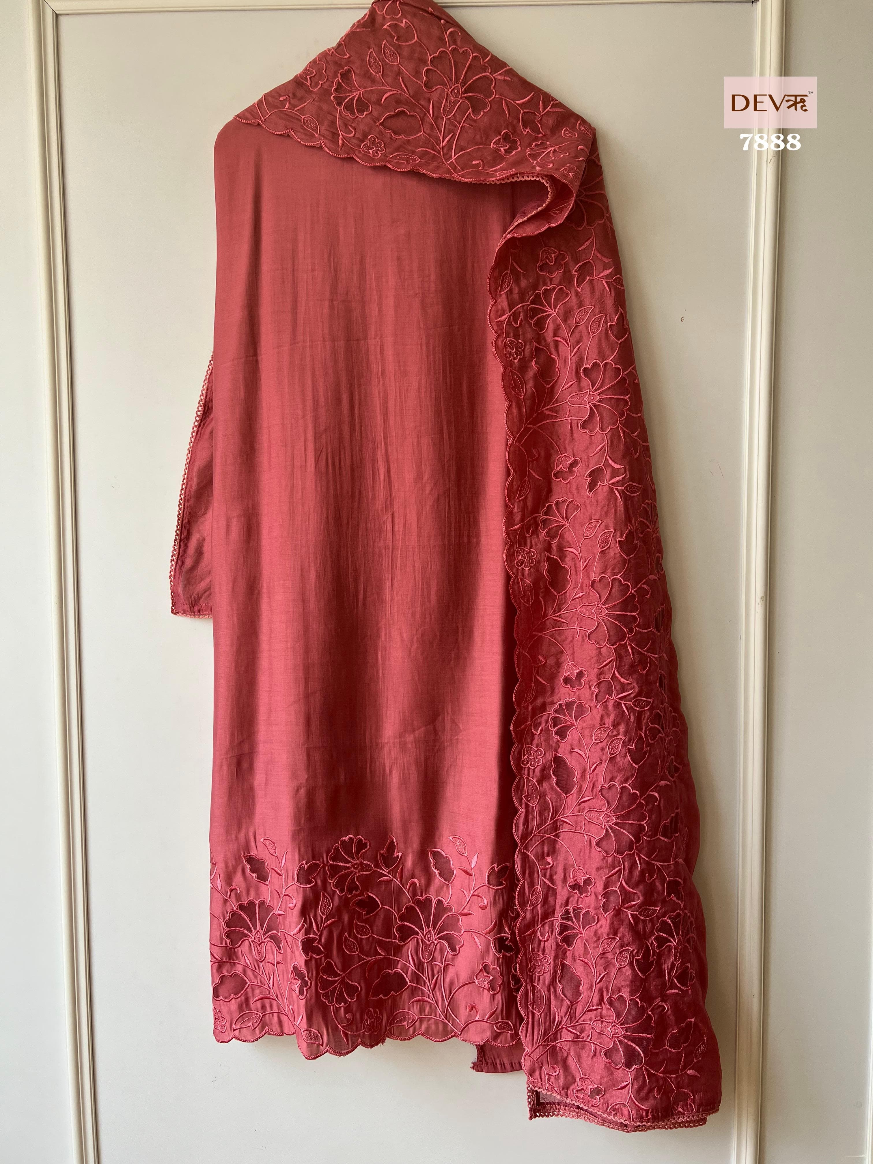 Pure modal silk unstitched suit