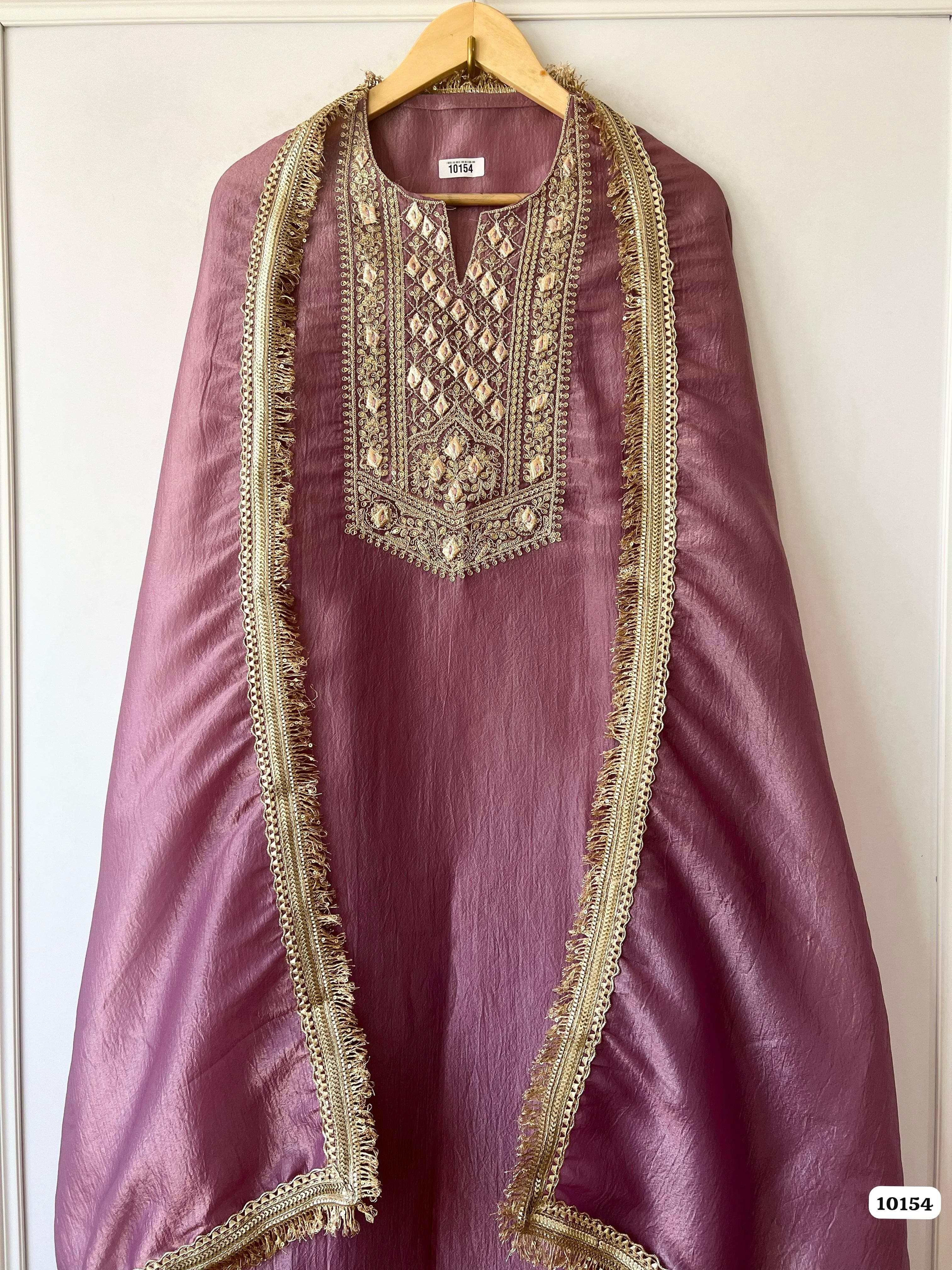 Pure tissue crush silk untitched