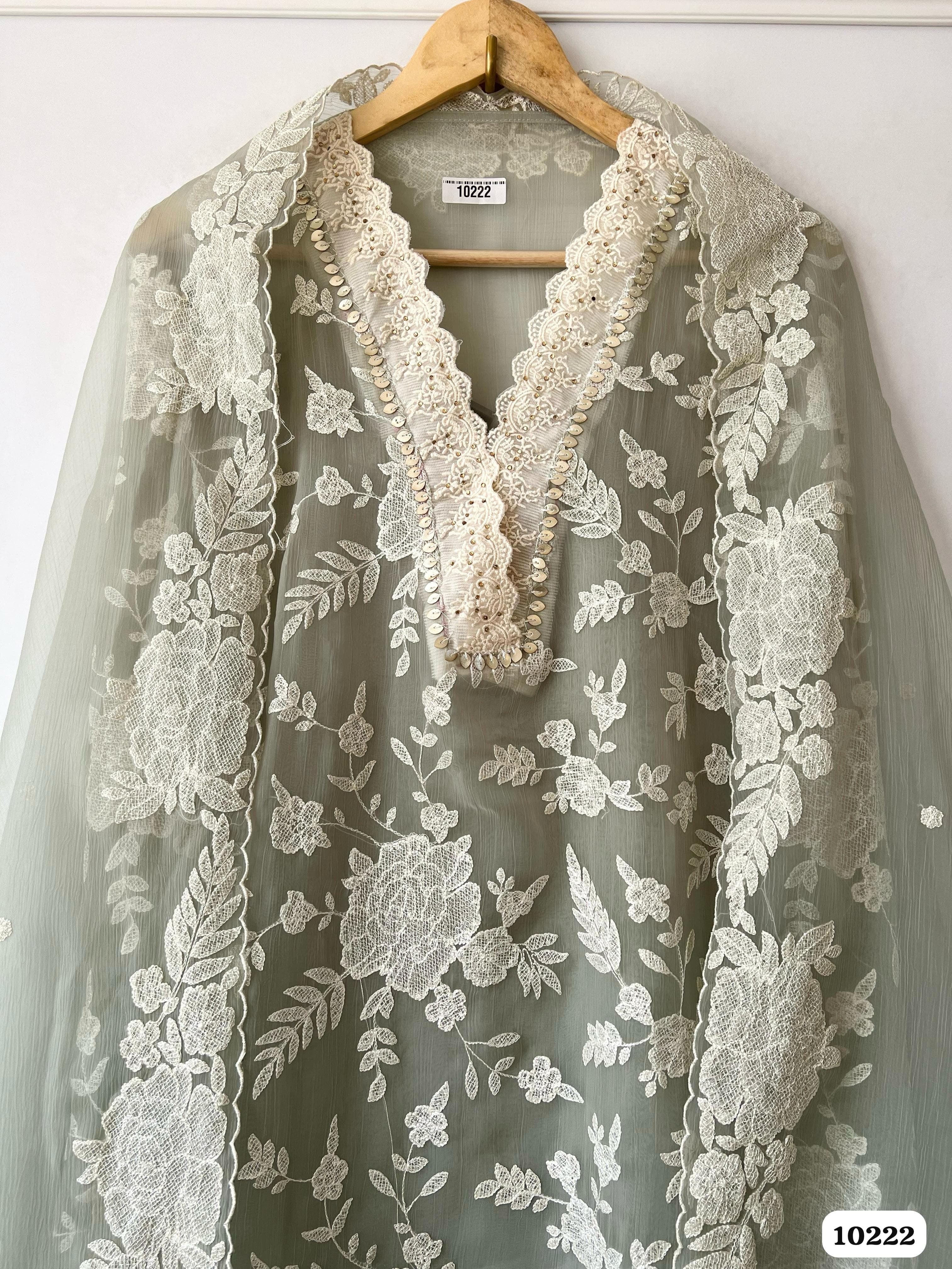 Pure organza unstitched {10222}