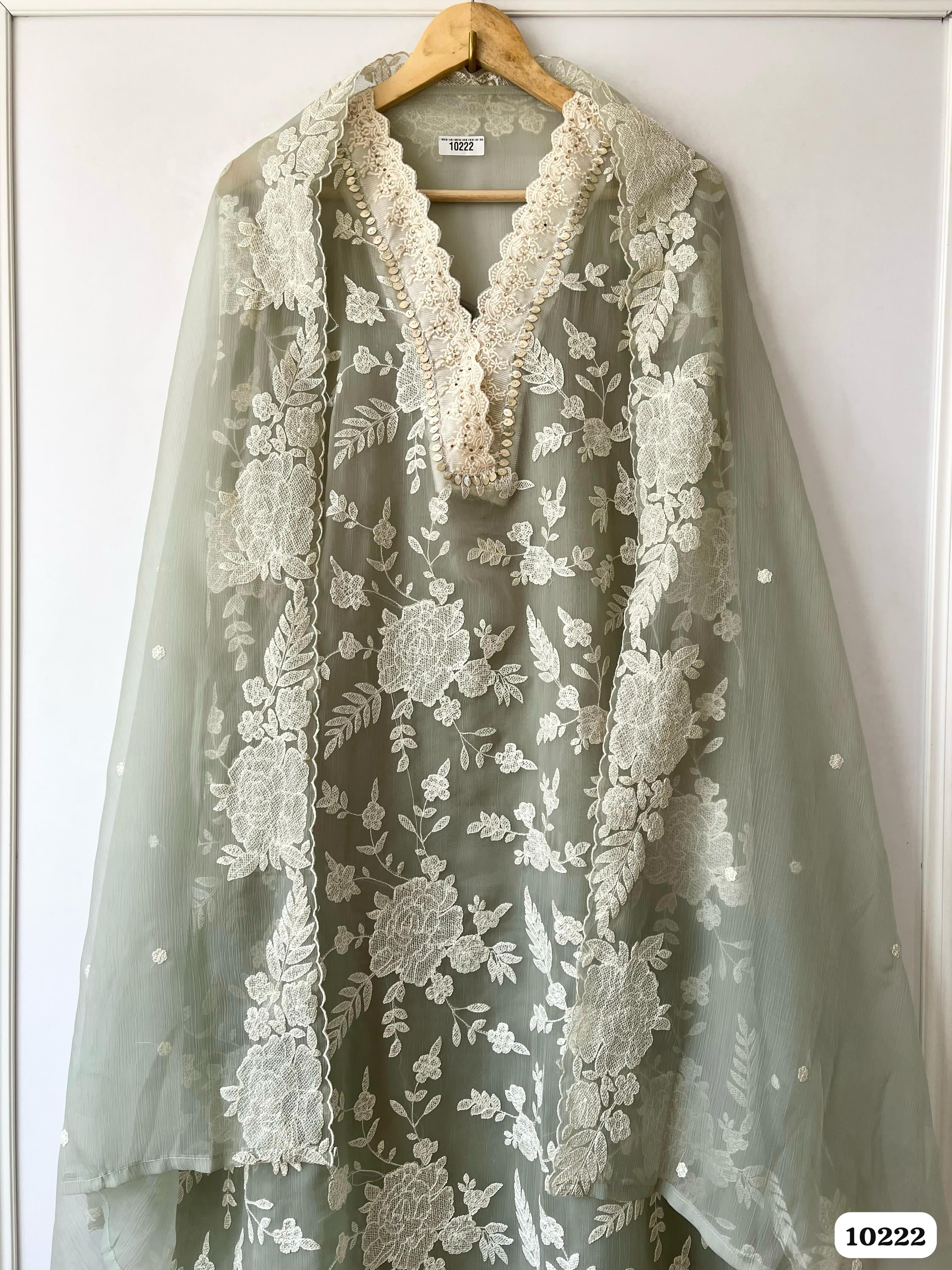 Pure organza unstitched {10222}