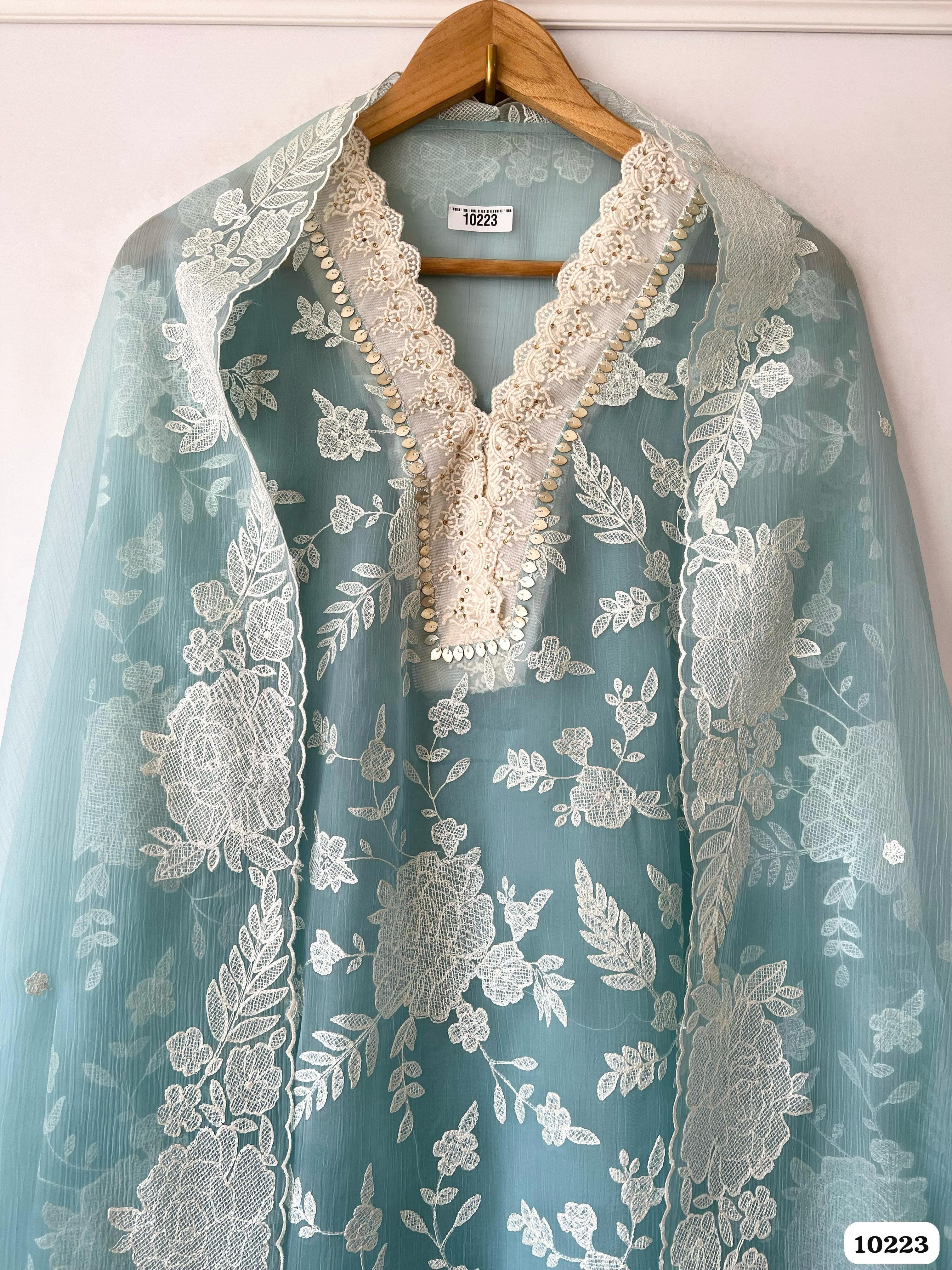 Pure organza unstitched {10223}