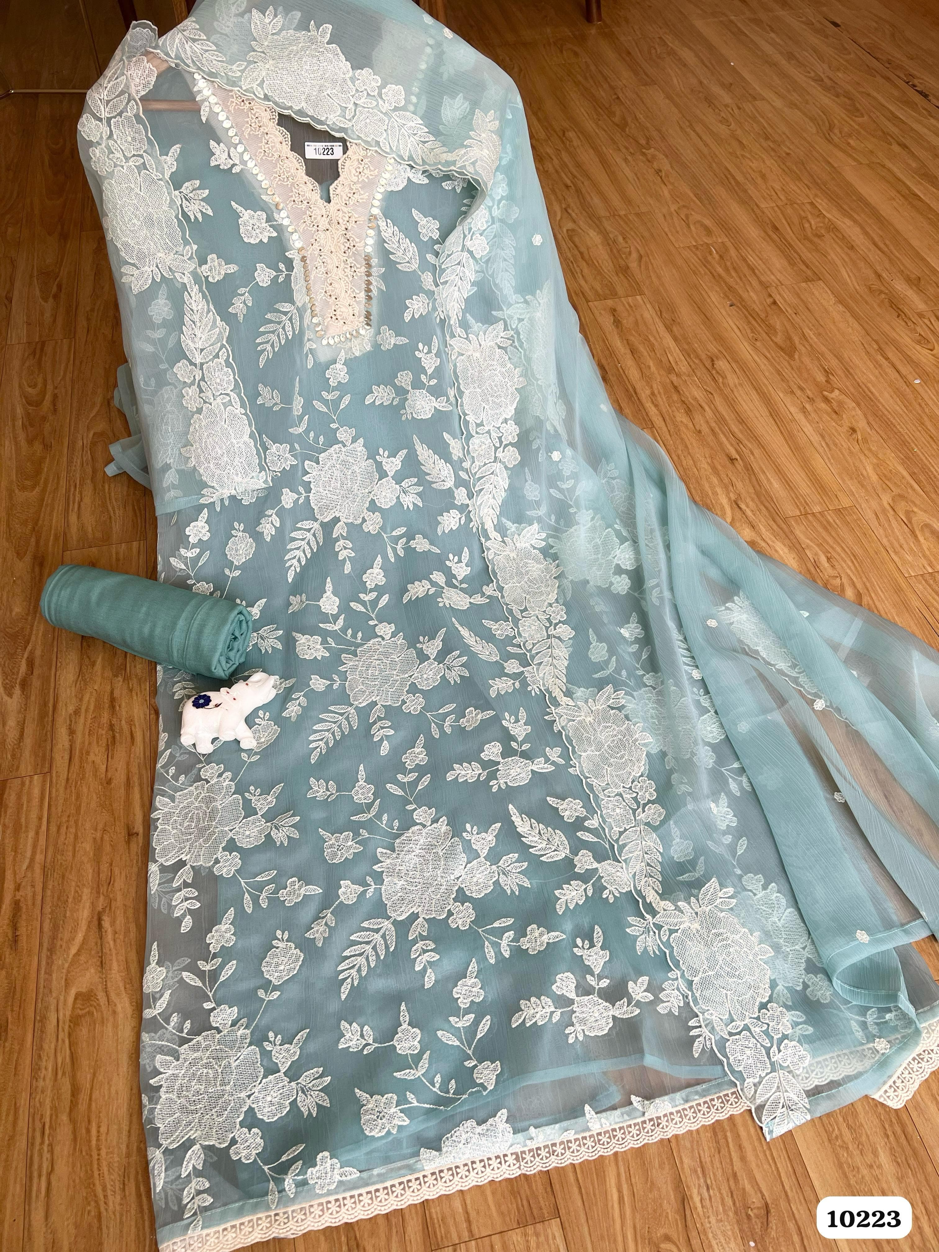 Pure organza unstitched {10223}