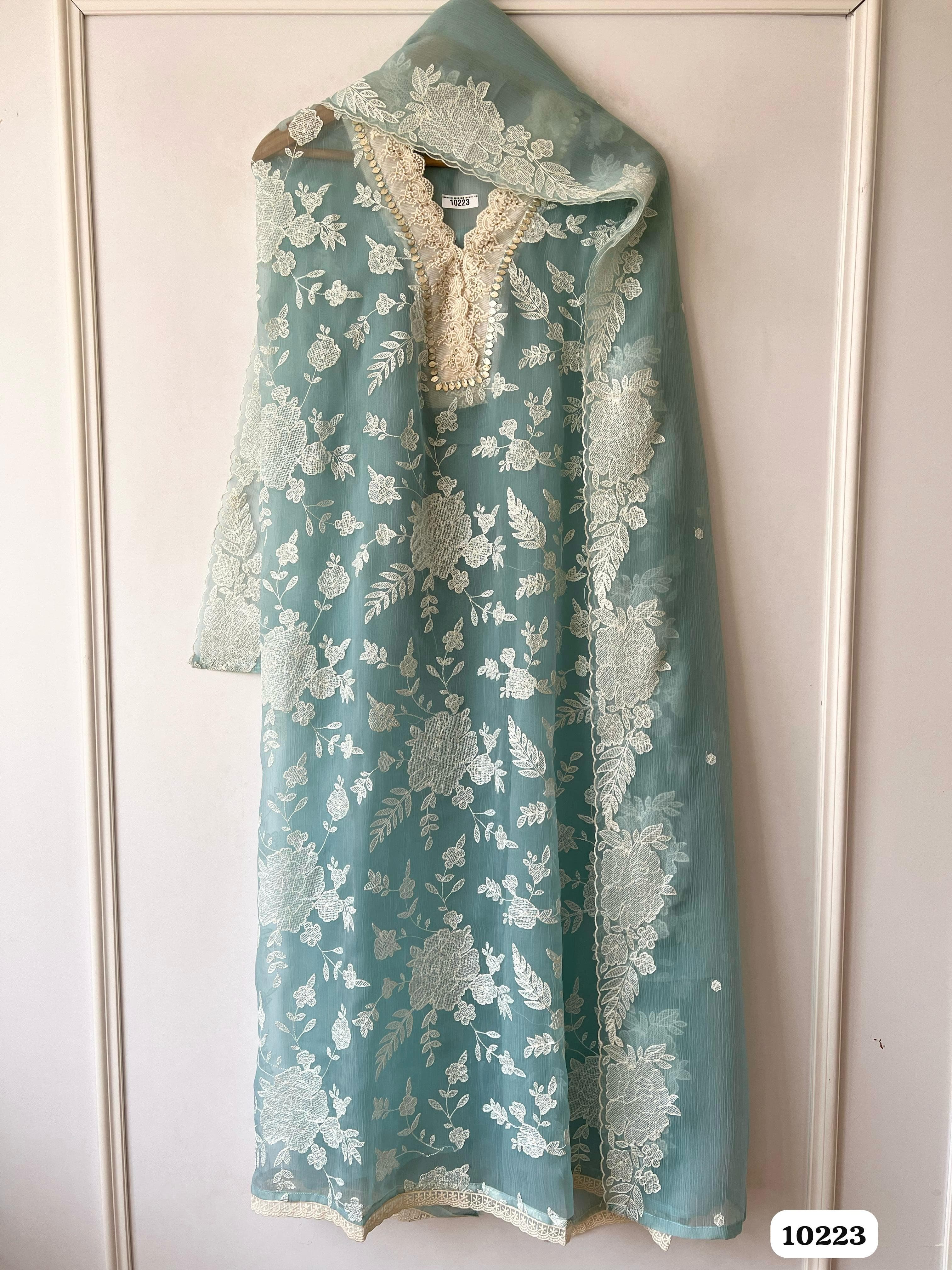 Pure organza unstitched {10223}
